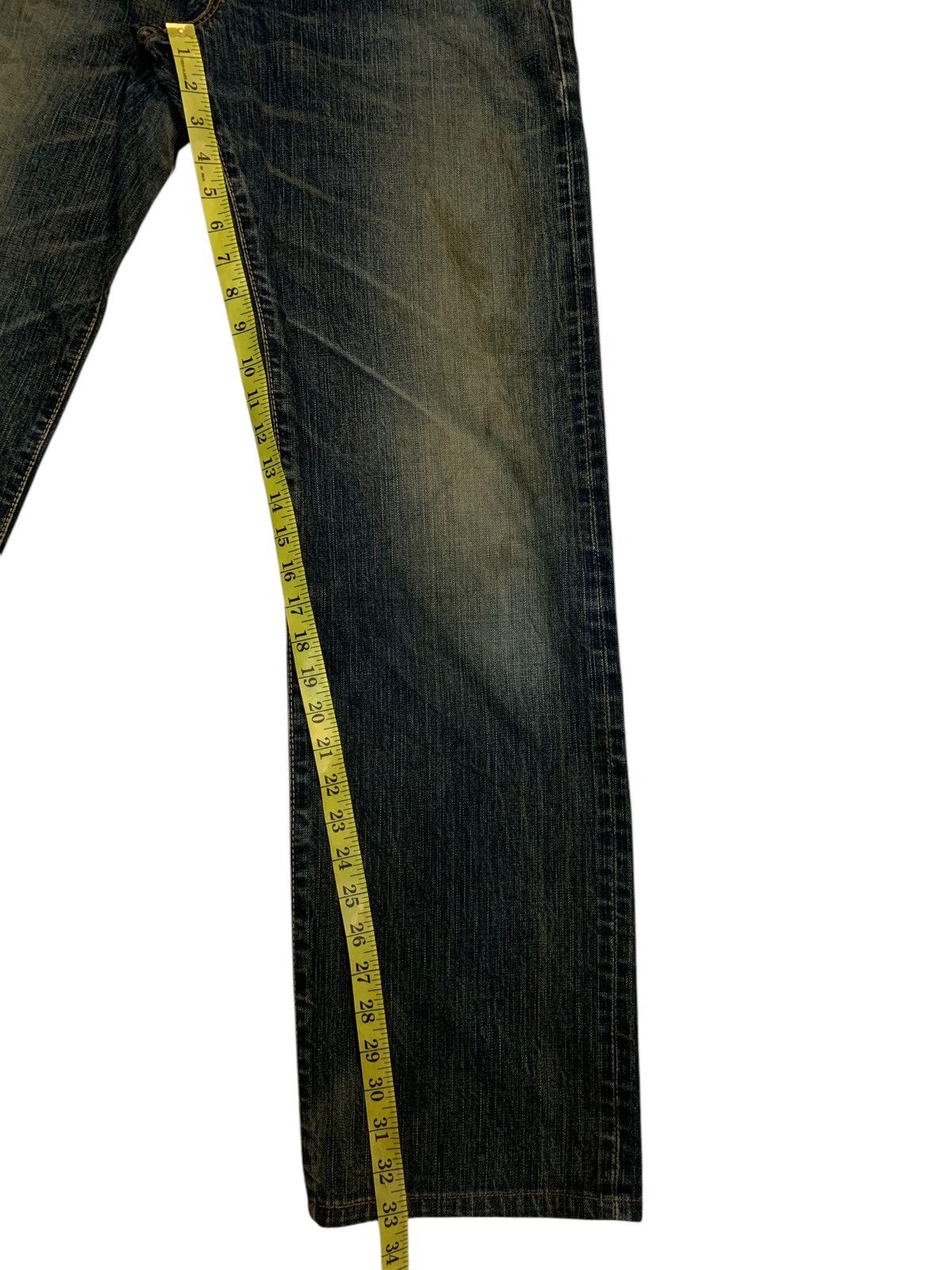 Edwin × If Six Was Nine × Kapital VINTAGE EDWIN 505Z SELVEDGE RUSTY JAPANASE DISTRESSED DENIM Size US 32 / EU 48 - 23 Thumbnail