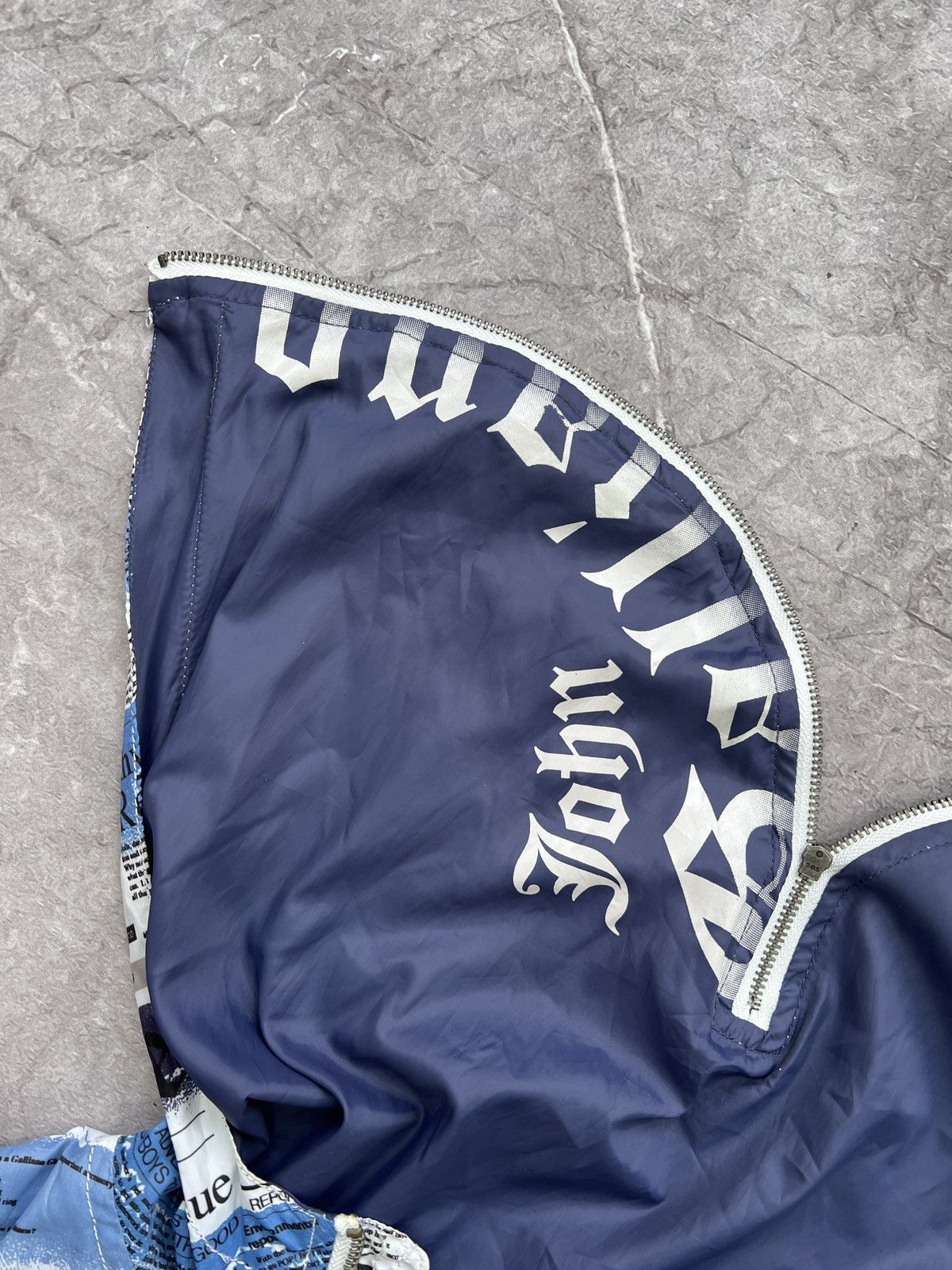 Designer × John Galliano VINTAGE RARE 90s gazette John Galliano nylon jacket Woman L Size L / US 10 / IT 46 - 11 Thumbnail