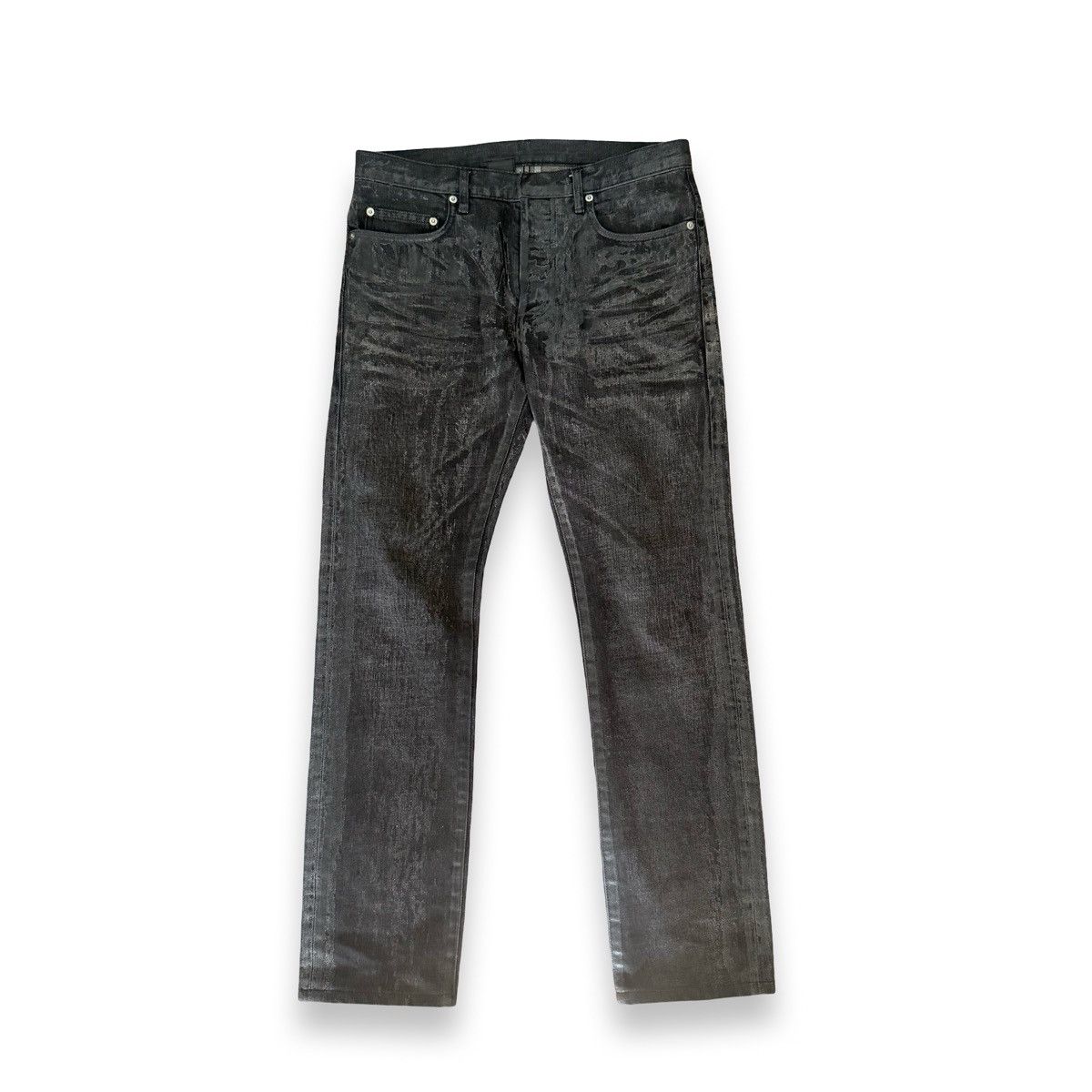 Dior × Hedi Slimane Aw05 Dior luster waxed denim | Grailed