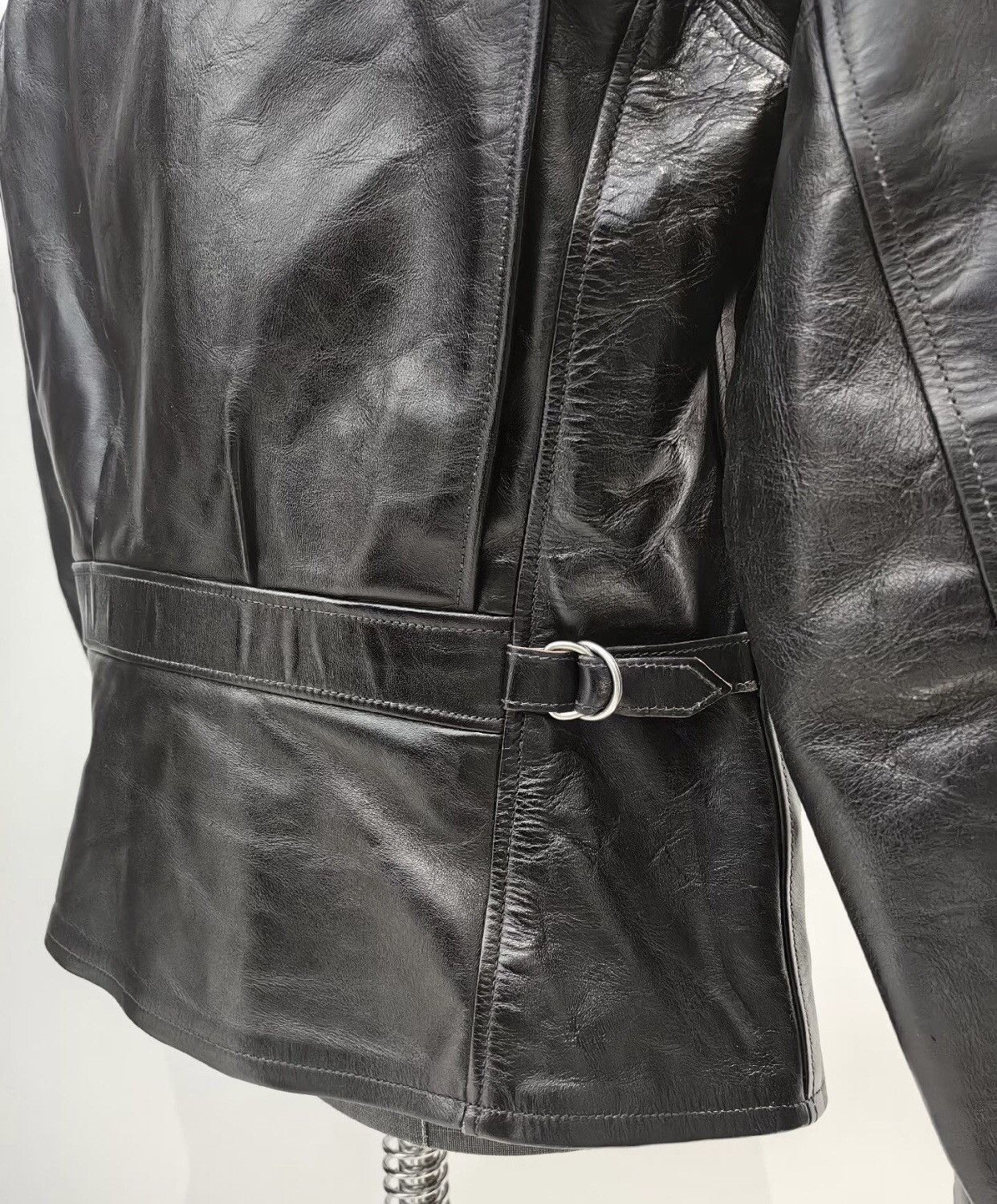 Freewheelers Freewheelers classic four cornered leather jacket Size US XXS / EU 40 - 8 Thumbnail
