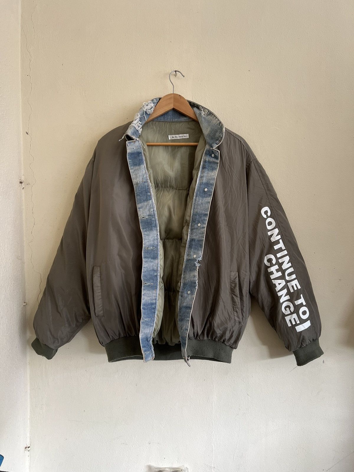 Japanese Brand Vintage Custom Puffer Jacket Size US XL / EU 56 / 4 - 1 Thumbnail