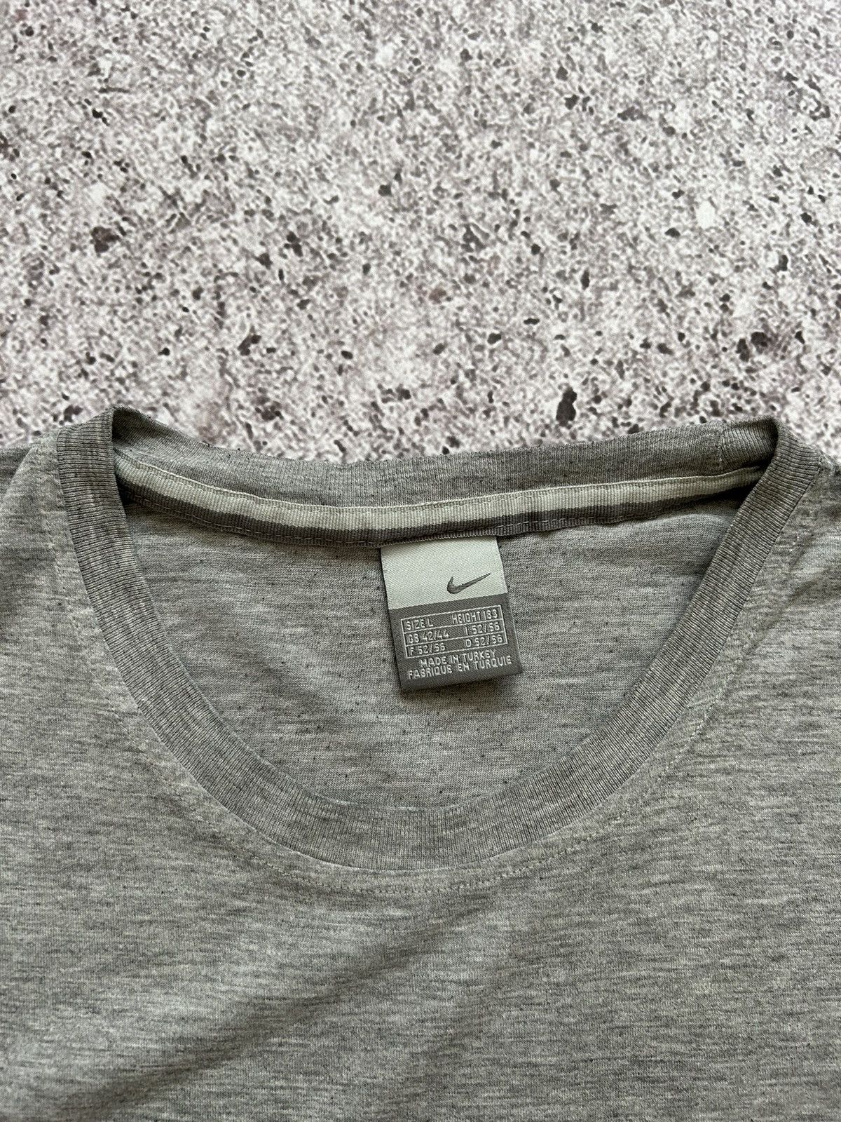 Nike × Vintage Vintage 2000s Nike Logo Swoosh T-shirt Y2K Hype Size US XL / EU 56 / 4 - 5 Thumbnail
