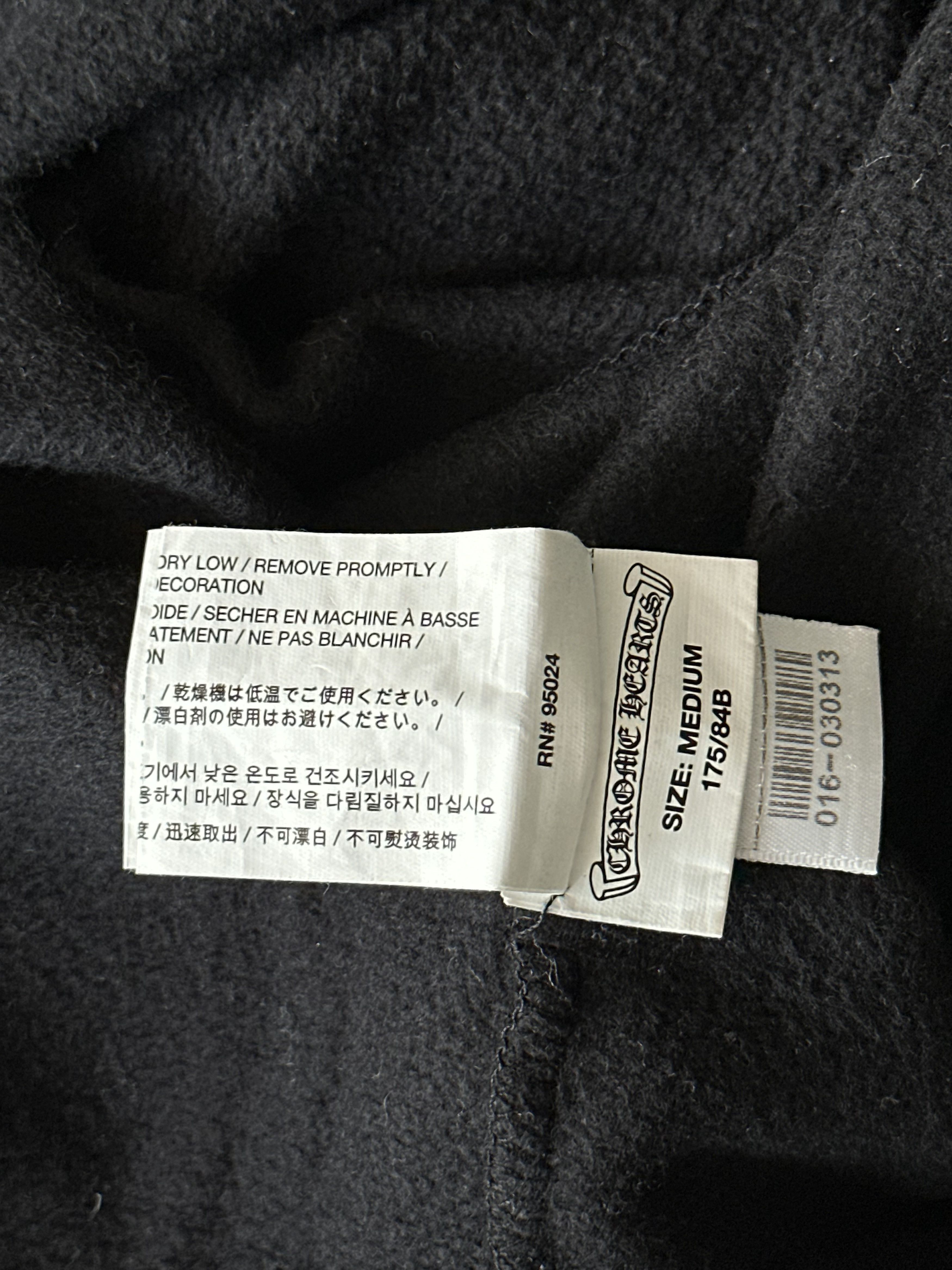 Chrome Hearts Chrome Hearts Black & Yellow Script Sweatpants Size US 32 / EU 48 - 5 Thumbnail
