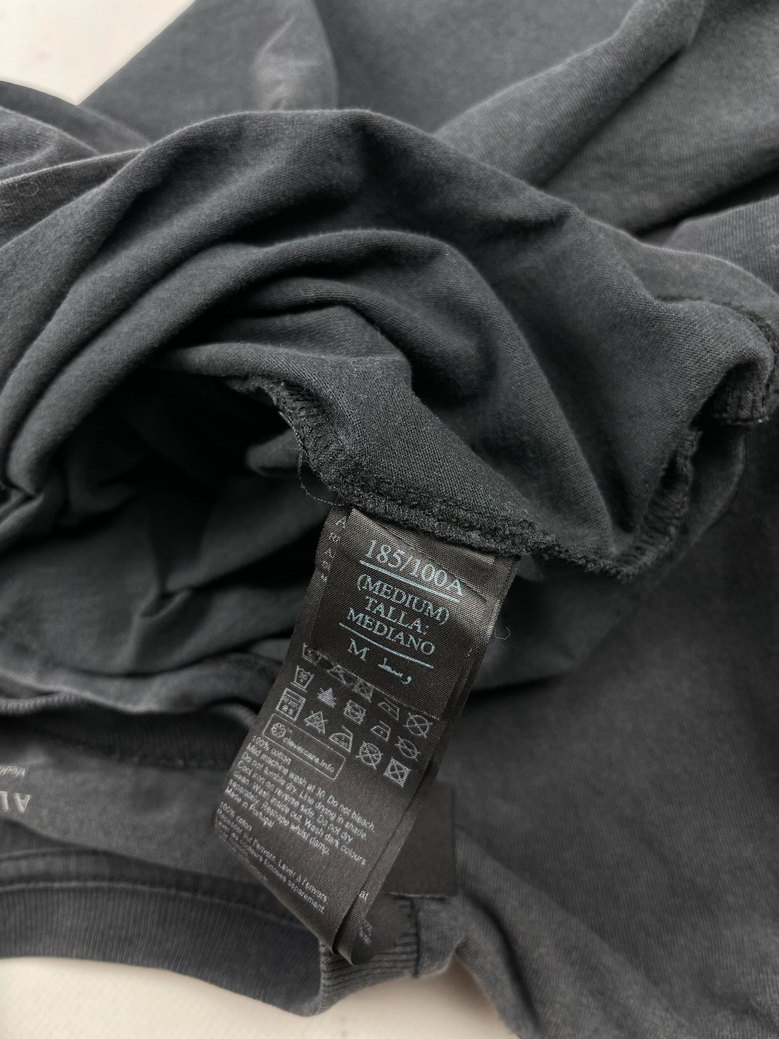 Allsaints Allsaints t shirt faded cotton big logo Size US M / EU 48-50 / 2 - 4 Thumbnail