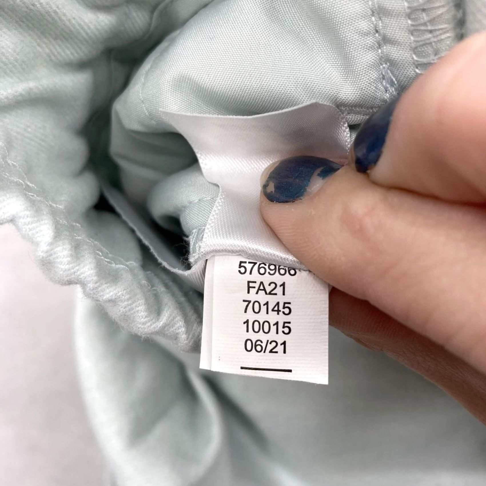 Ann Taylor Ann Taylor Pants Womens Large Petite Light Mint Green Wide Leg Pull On Pleated Size 36" / US 14 / IT 50 - 7 Thumbnail