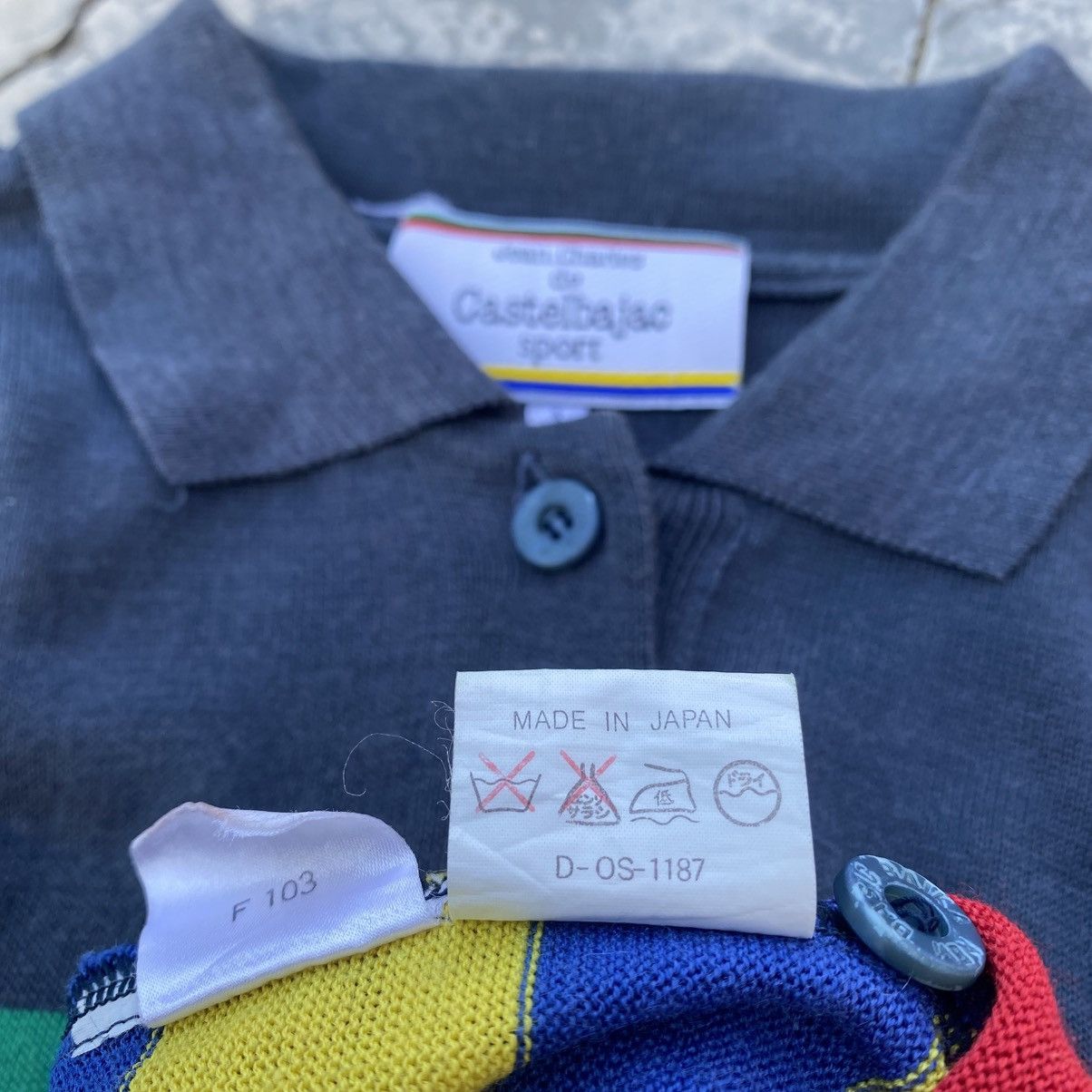 Jean Charles De Castelbajac Vintage CASTELBAJAC SPORT Stripe Polo Shirts Size US M / EU 48-50 / 2 - 8 Thumbnail