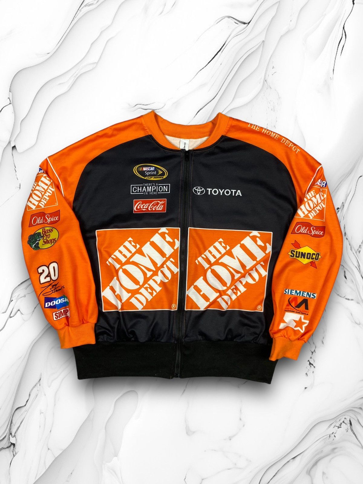 Vintage Vintage Tony Steward The Home Depot Nascar Racing Jacket | Grailed