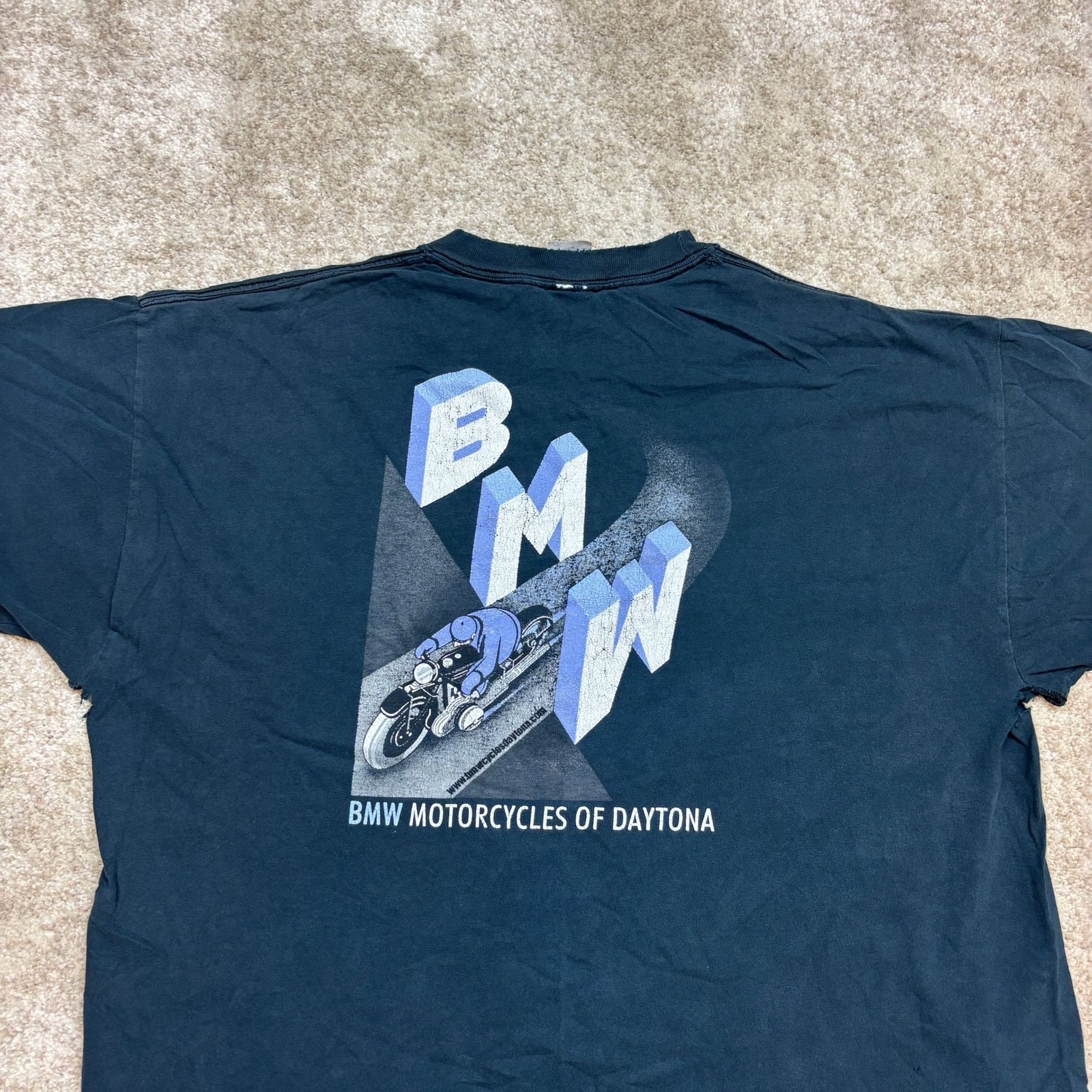 Jerzees BMW Motorcycles of Daytona Short Sleeve Shirt Men's 2XL Y2K Size US XXL / EU 58 / 5 - 3 Thumbnail