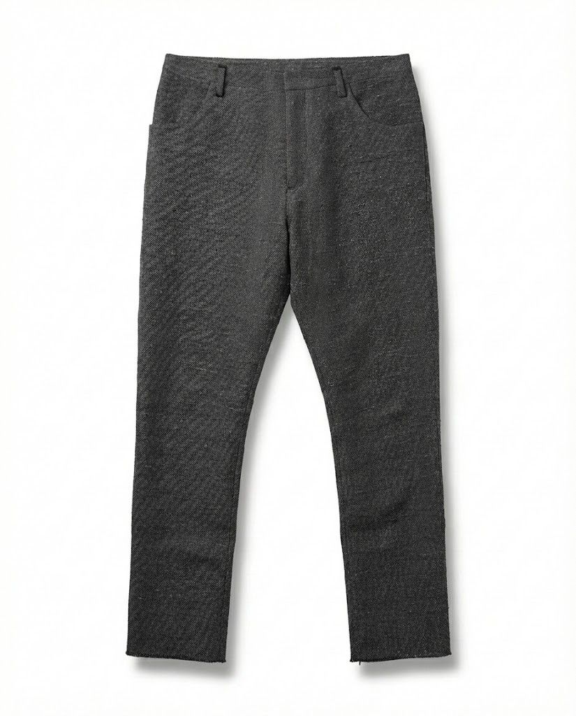 Label Under Construction Handspun Tussah Silk One-Cut Pants Size US 30 / EU 46 - 1 Thumbnail