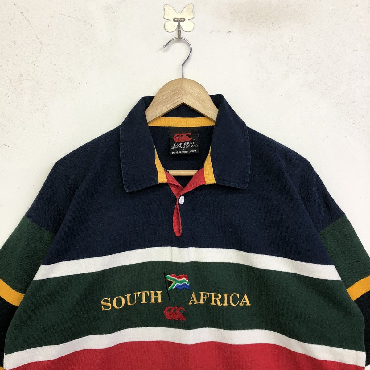 Canterbury of New Zealand Canterbury Of The New Zealand South Africa Polo Rugby Shirt Size US L / EU 52-54 / 3 - 2 Thumbnail