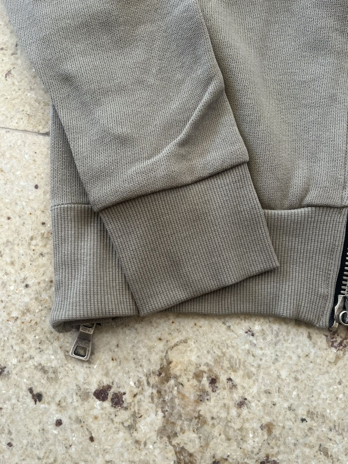 Balmain Lightweight Zip Up Hoodies in Khaki Size US XS / EU 42 / 0 - 16 Thumbnail