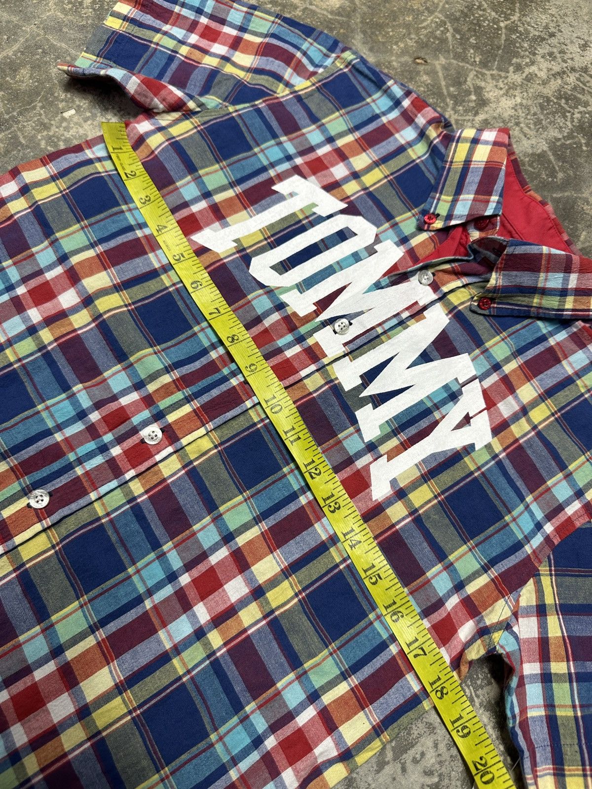 Tommy Hilfiger × Vintage Vintage Tommy multicolour shirt Size US S / EU 44-46 / 1 - 9 Thumbnail