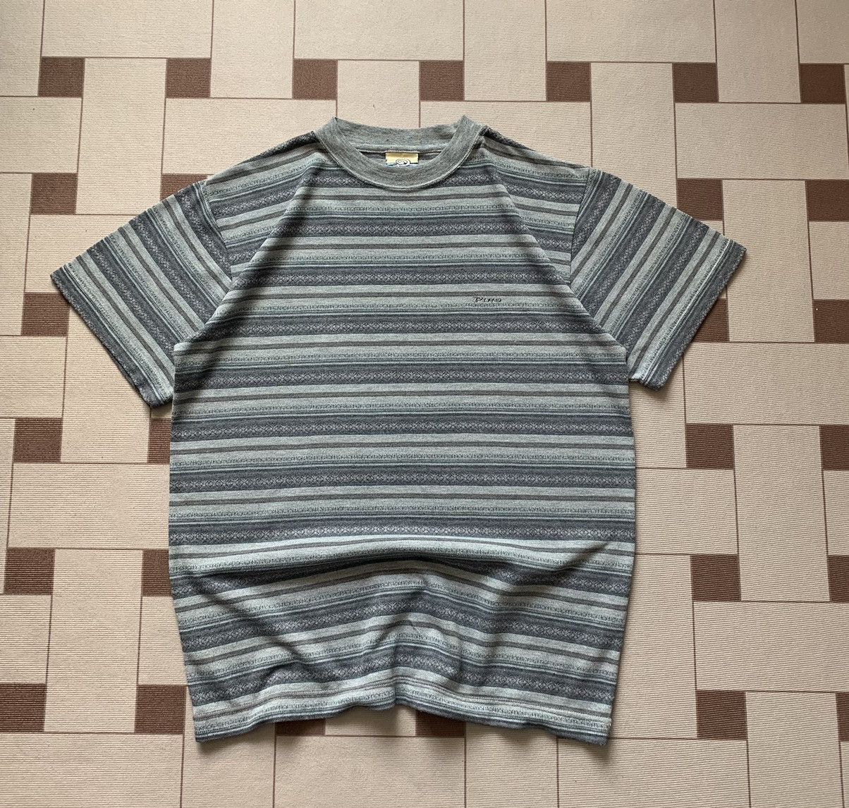 Vintage Vintage Y2K Piko Surf Striped Tshirt Size US M / EU 48-50 / 2 - 1 Thumbnail