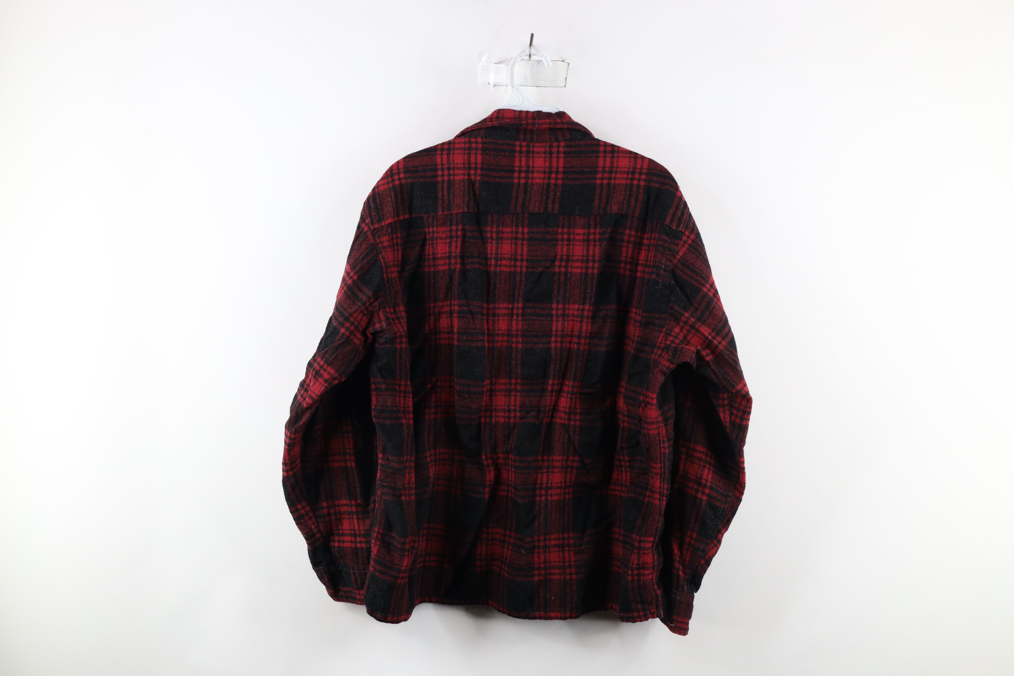 Vintage Vintage 60s 70s Double Pocket Board Button Shirt AS IS Size US L / EU 52-54 / 3 - 6 Thumbnail