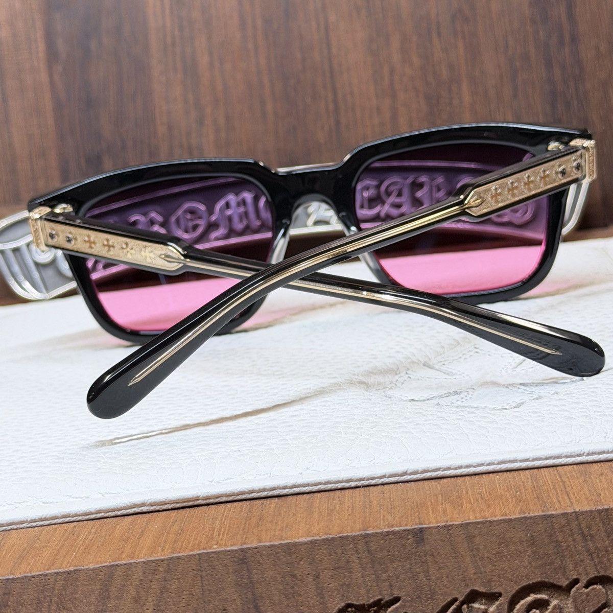 Chrome Hearts Chrome Hearts Ambidixtrous 1/1 Sunglasses Size ONE SIZE - 10 Thumbnail