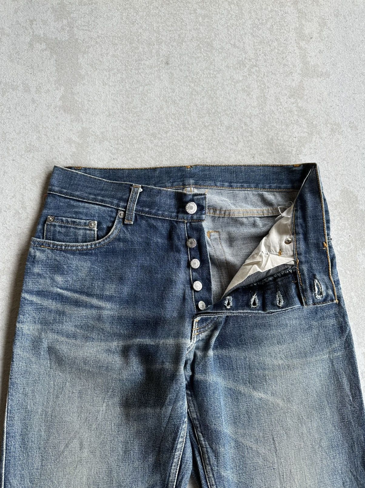 Helmut Lang STEALS 🔥🔥 Vintage HELMUT LANG Jeans 1990’s RARE Denim Pants Size US 30 / EU 46 - 10 Thumbnail