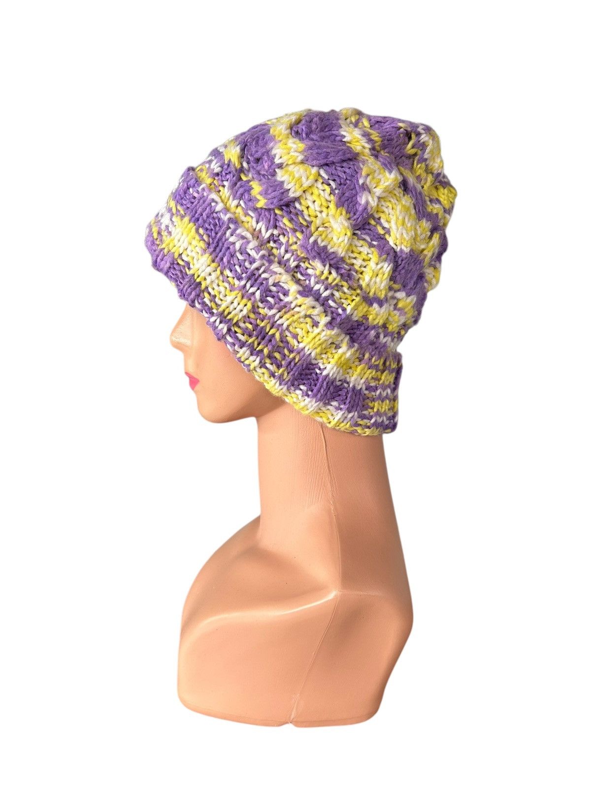 Kapital Crochet Knitted Billabong Beanie Hats Size ONE SIZE - 3 Thumbnail
