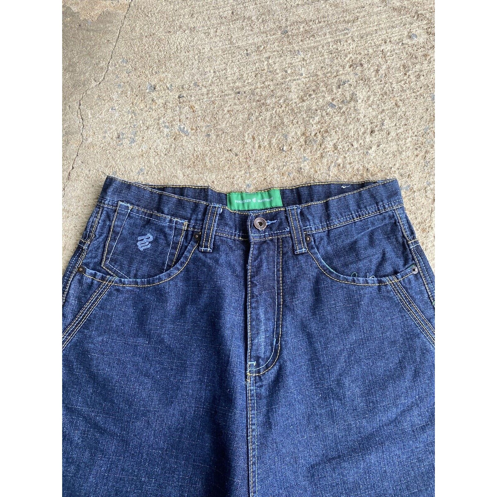 Rocawear Vintage Rocawear Jorts Baggy Shorts Hip Hop Skater Cyber Y2K Size US 30 / EU 46 - 6 Thumbnail
