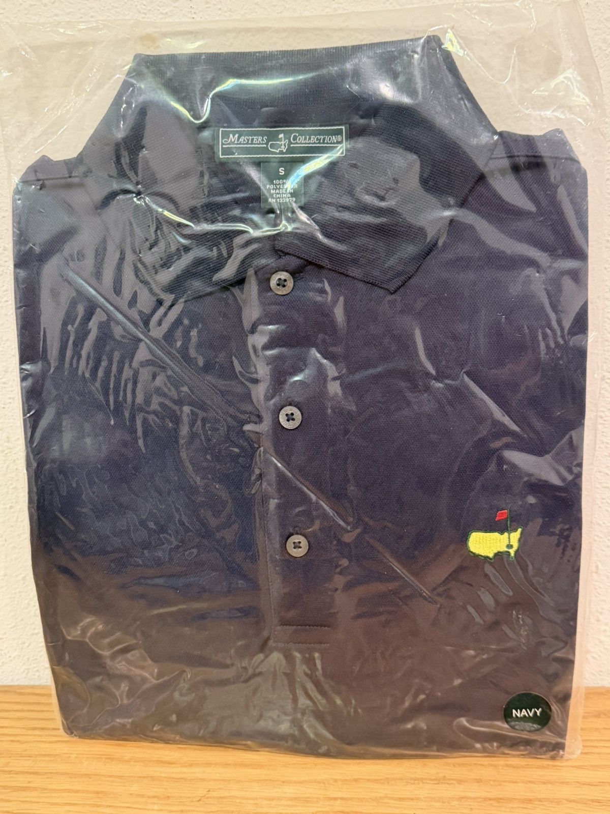 The Masters Vintage Masters Collection Golf Navy Polo Shirt size Small Size US S / EU 44-46 / 1 - 1 Thumbnail