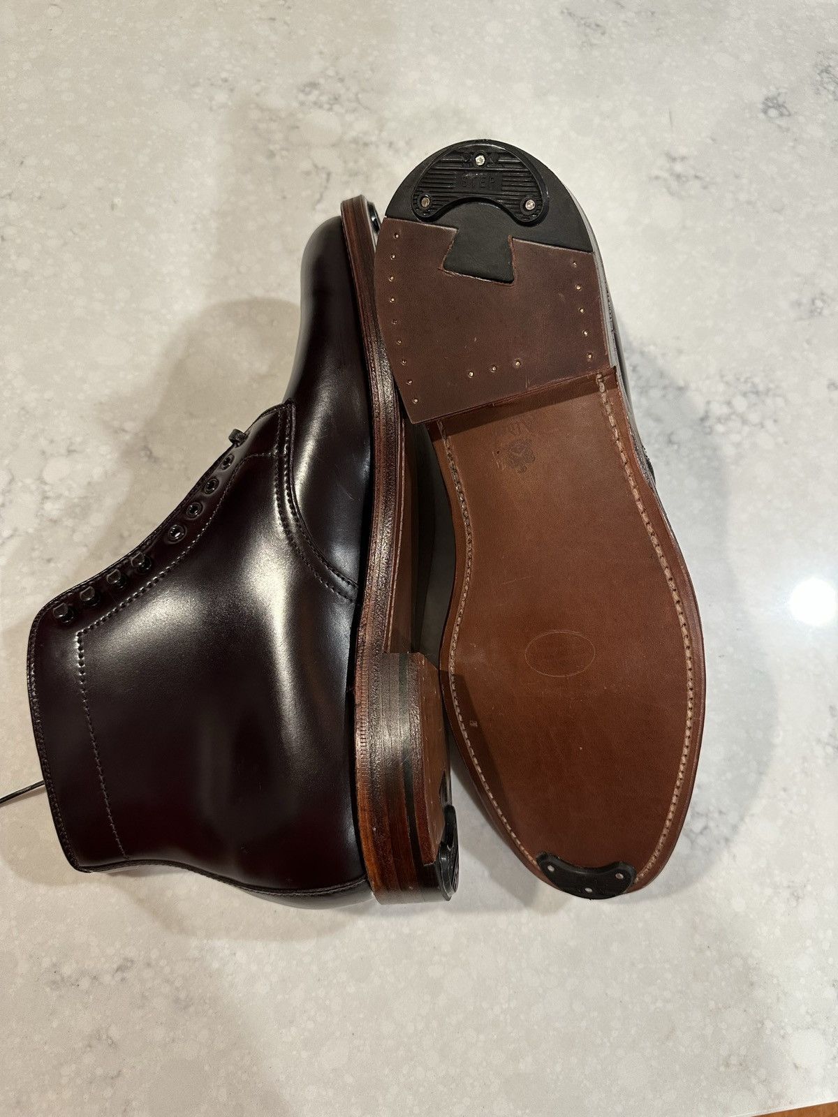 Alden Alden D0817H Color 8 Shell Cordovan Plain Toe Boot Size US 11 / EU 44 - 7 Thumbnail