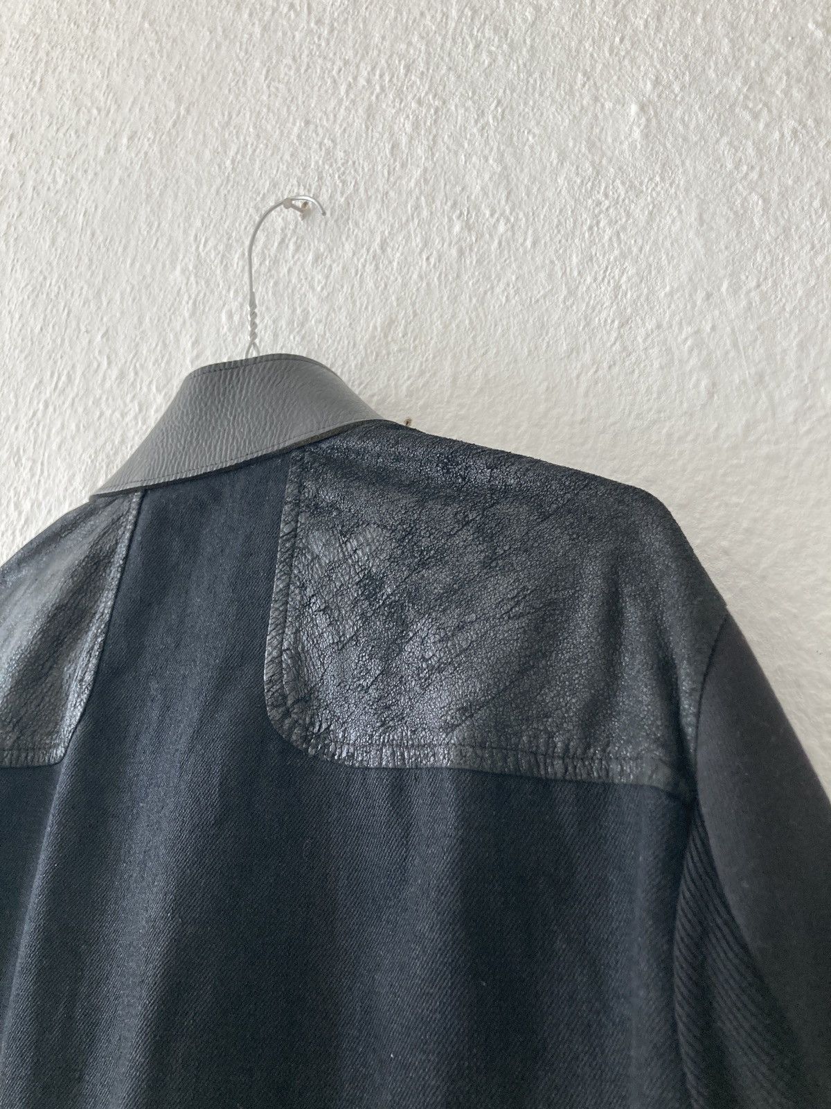 Rick Owens S/S 11 „ANTHEM“ Blistered Lamb Calf Leather Jacket M Size US M / EU 48-50 / 2 - 13 Thumbnail