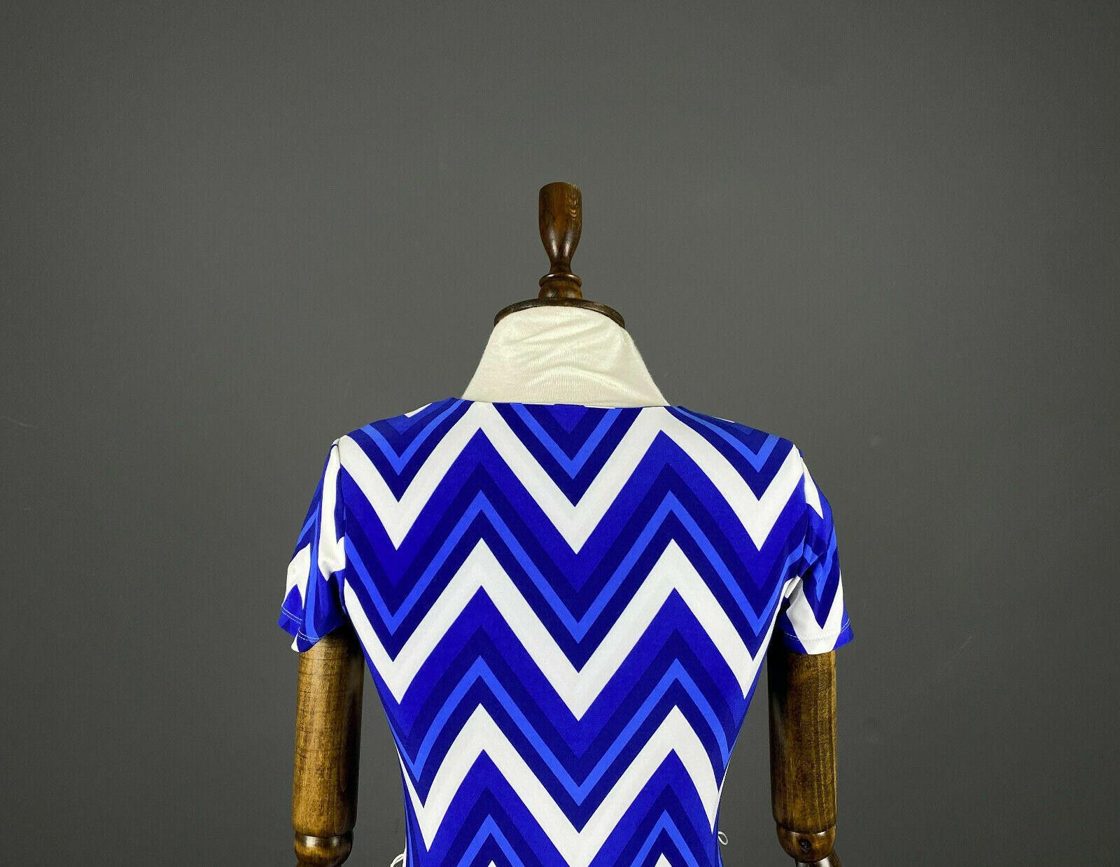 Lauren Ralph Lauren Ladies Lauren Ralph Lauren Blue Stripe A-Line Dress Size XS Size XS / US 0-2 / IT 36-38 - 6 Thumbnail