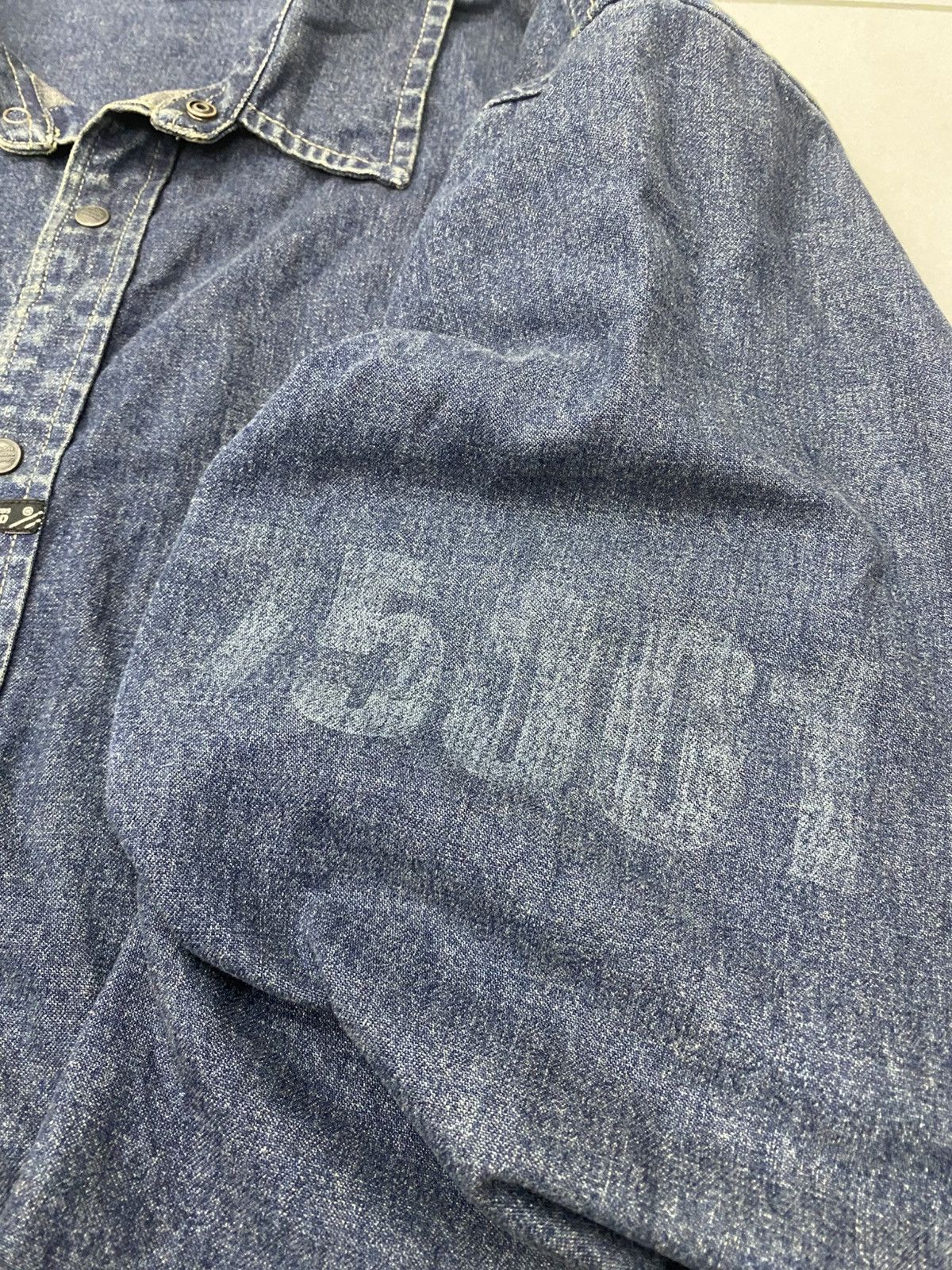 Marithe + Francois Girbaud Vtg Marithe Francois Girbaud oversize denim shirt Size US XXL / EU 58 / 5 - 9 Thumbnail