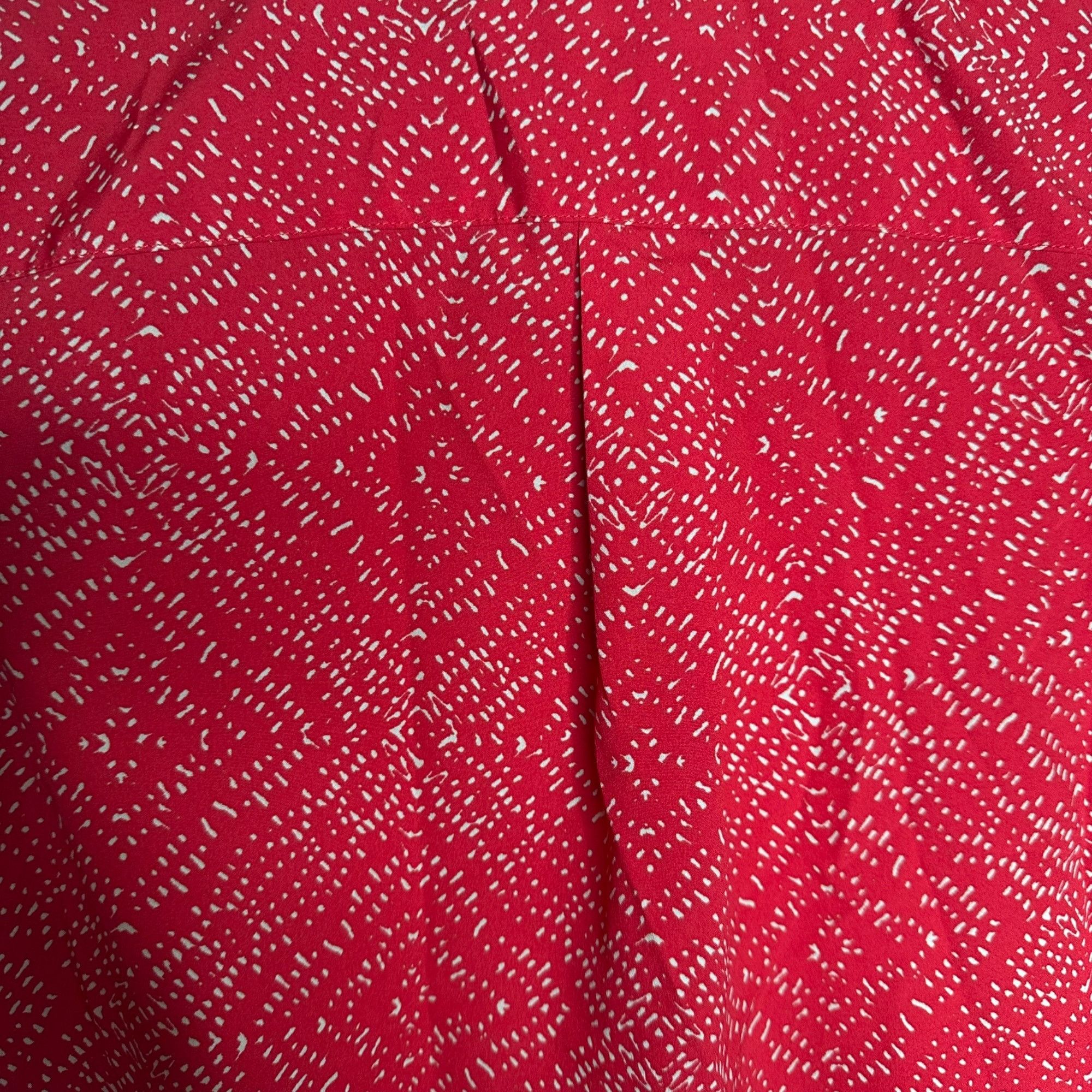 Lauren Ralph Lauren Lauren Ralph Lauren Red Speckled collarless pullover blouse Size S / US 4 / IT 40 - 5 Thumbnail