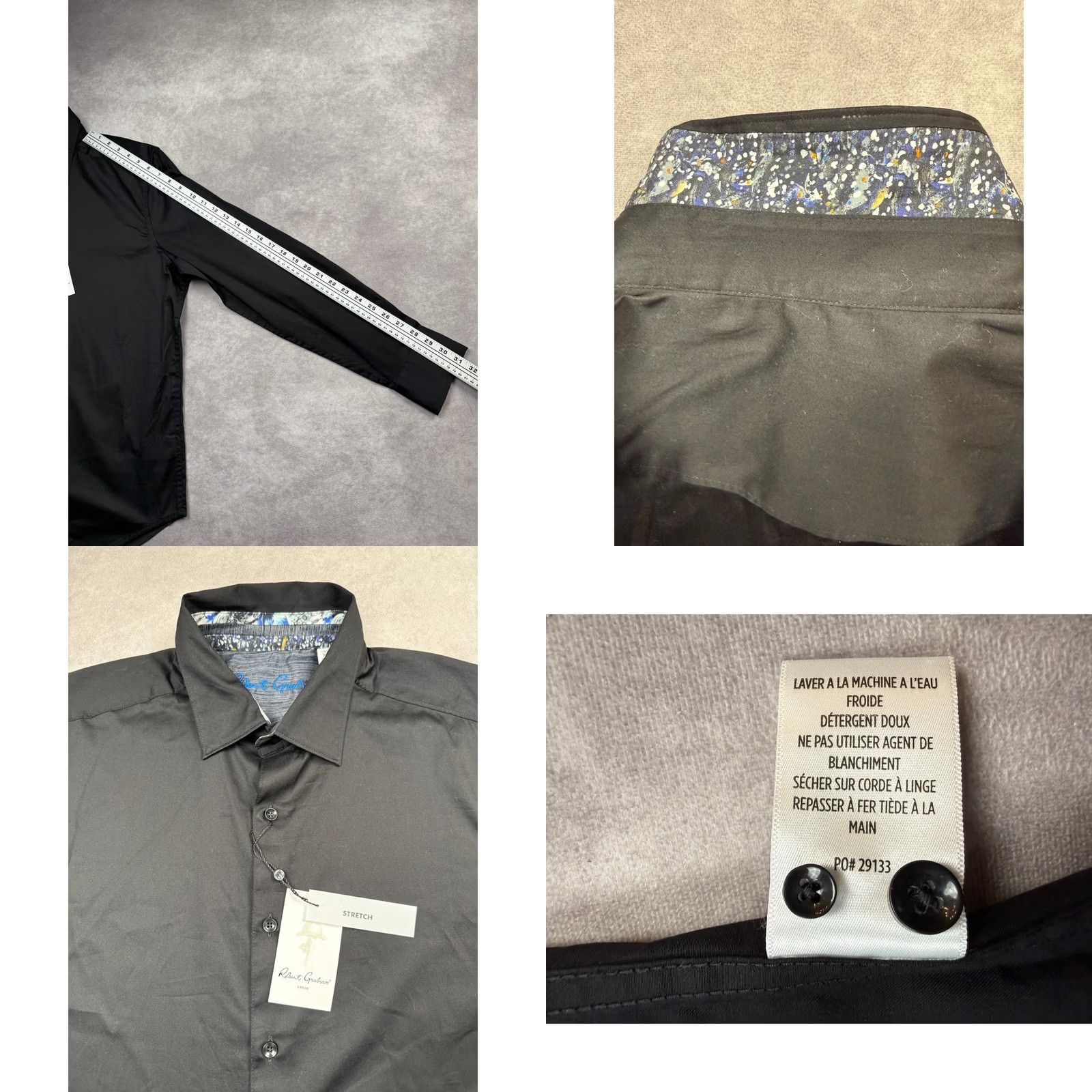 Robert Graham VINTAGE? No. Size US XL / EU 56 / 4 - 8 Thumbnail