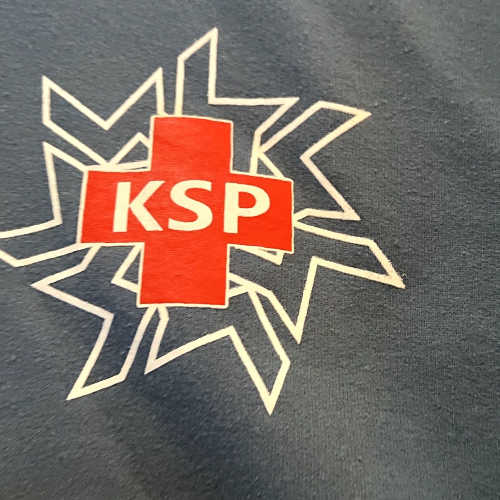 Gildan Keystone Ski Patrol Hoodie Sweatshirt Men’s Large Blue Pocket Graphics Dbl Side Size US L / EU 52-54 / 3 - 6 Thumbnail