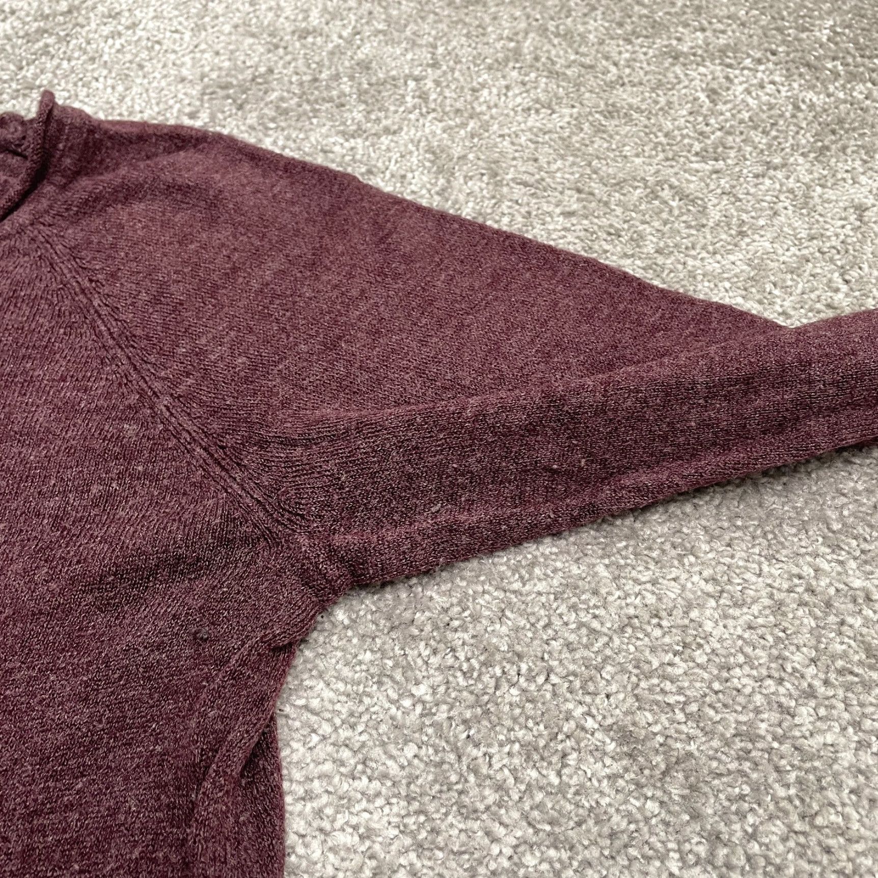 Vintage Carolyn Taylor Pullover Sweater Womens Medium Red Knit 3/4 Sleeve Round Neck Casual All Seasons Vintage No Size M / US 6-8 / IT 42-44 - 4 Thumbnail