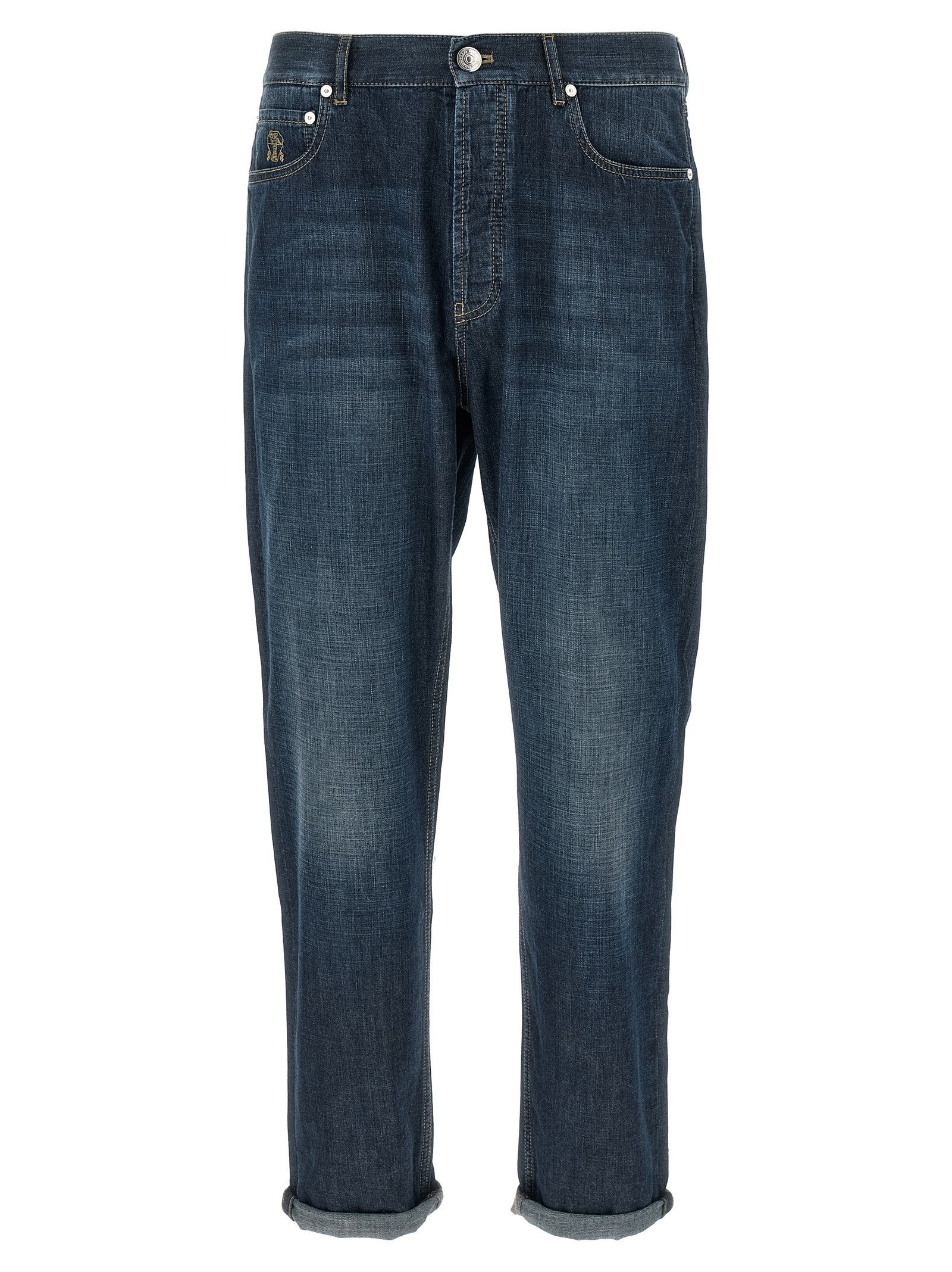 Brunello Cucinelli Jeans Denim Old Size US 32 / EU 48 - 1 Thumbnail