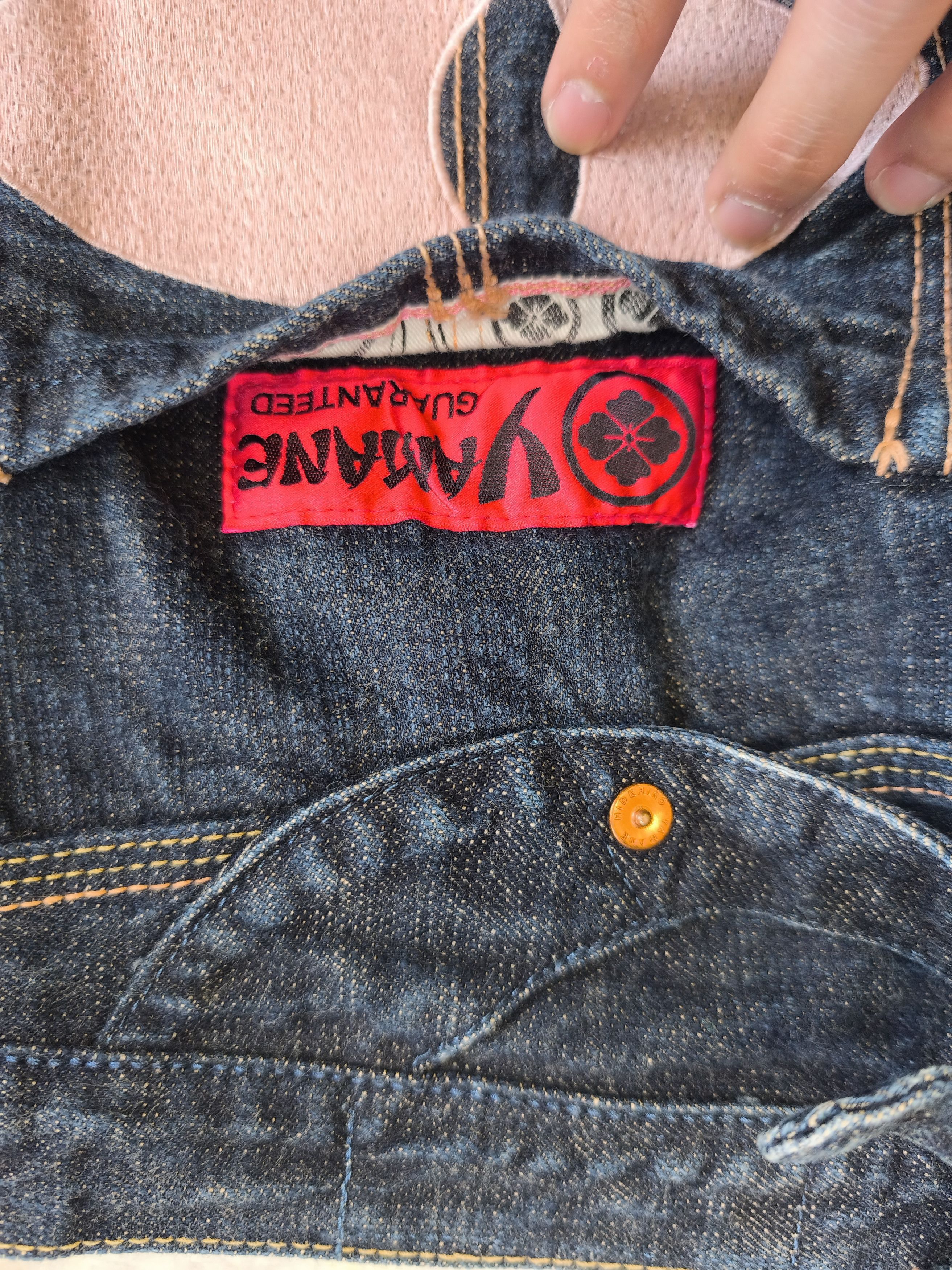 Evisu Rare Evisu Yamane Picasso Embroidery Selvedge Denim Size US 33 - 6 Thumbnail