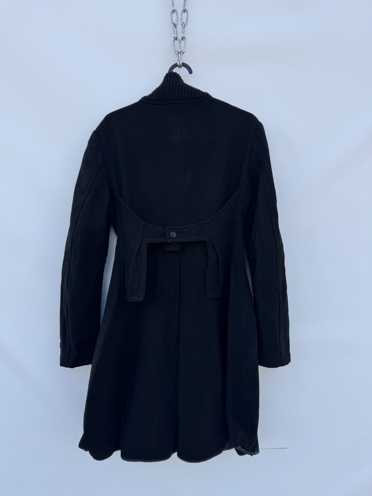 Marithe + Francois Girbaud Coat avantgarde asymetric baloon marithe dark academia goth Size S / US 4 / IT 40 - 12 Thumbnail
