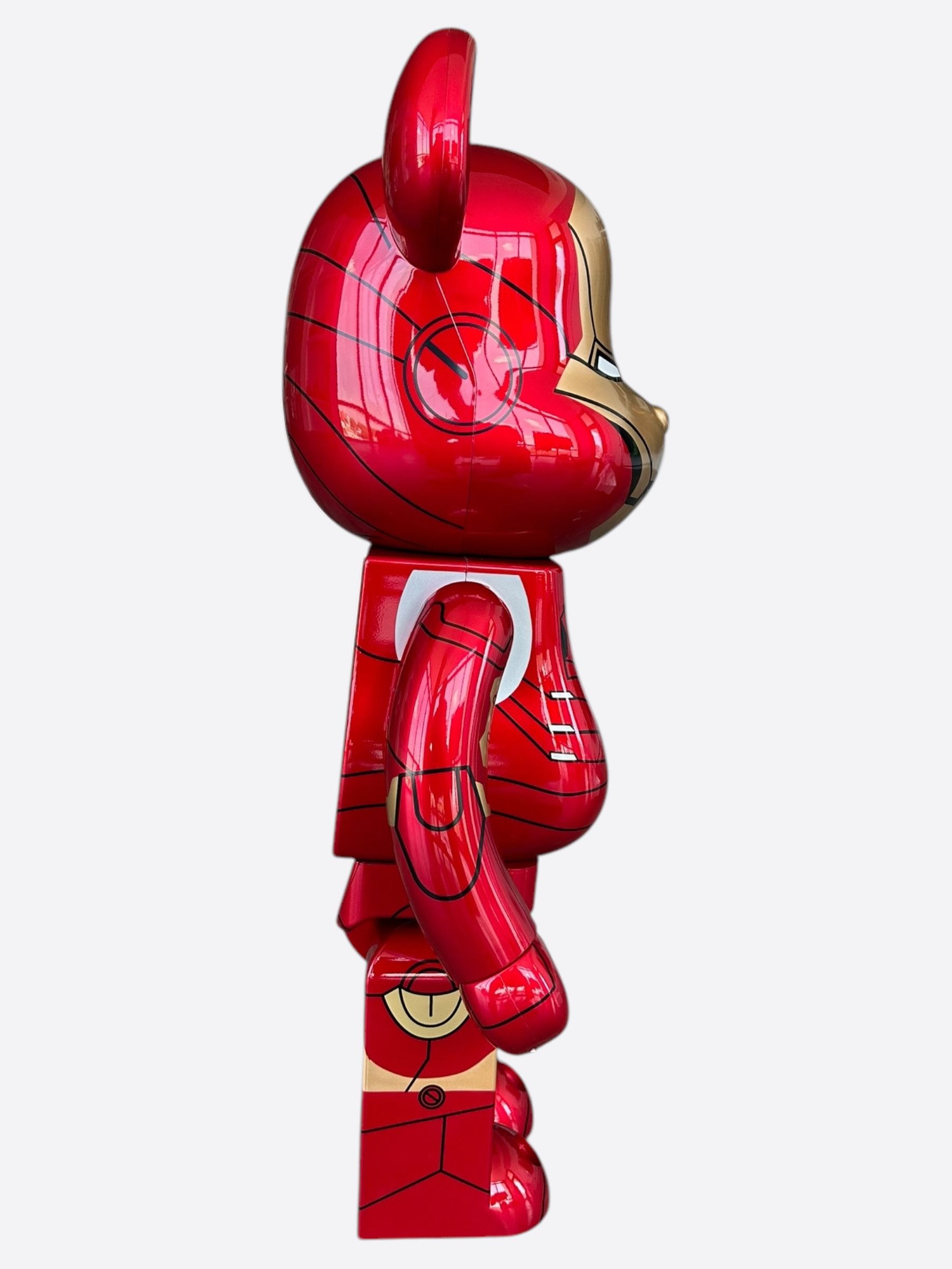 Other Art Bearbrick Marvel Iron Man Mark 3 1000% Bearbrick Size ONE SIZE - 2 Thumbnail
