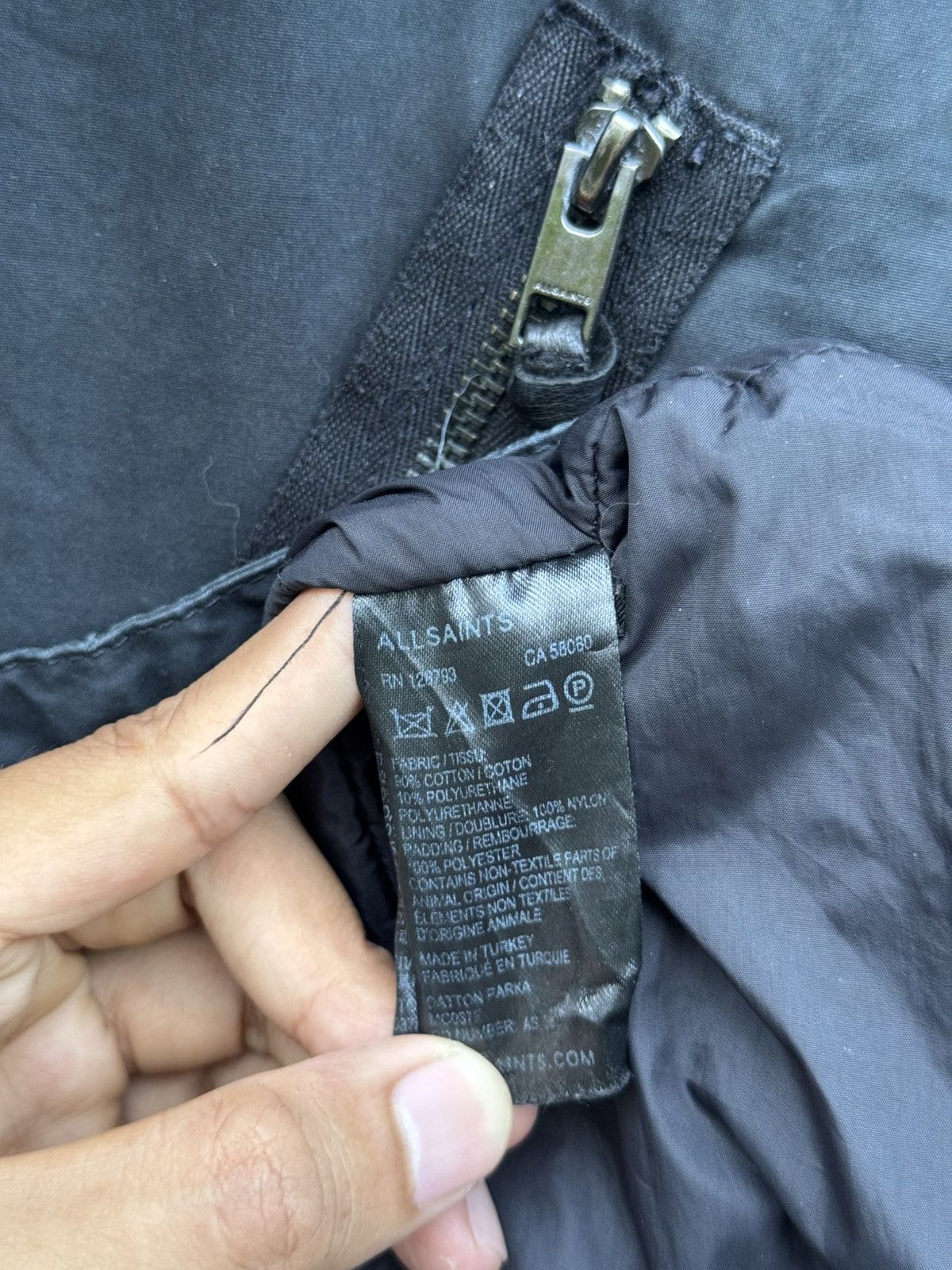 Allsaints Avant Garde Allsaints Opium Parka Jacket Size US XS / EU 42 / 0 - 12 Thumbnail