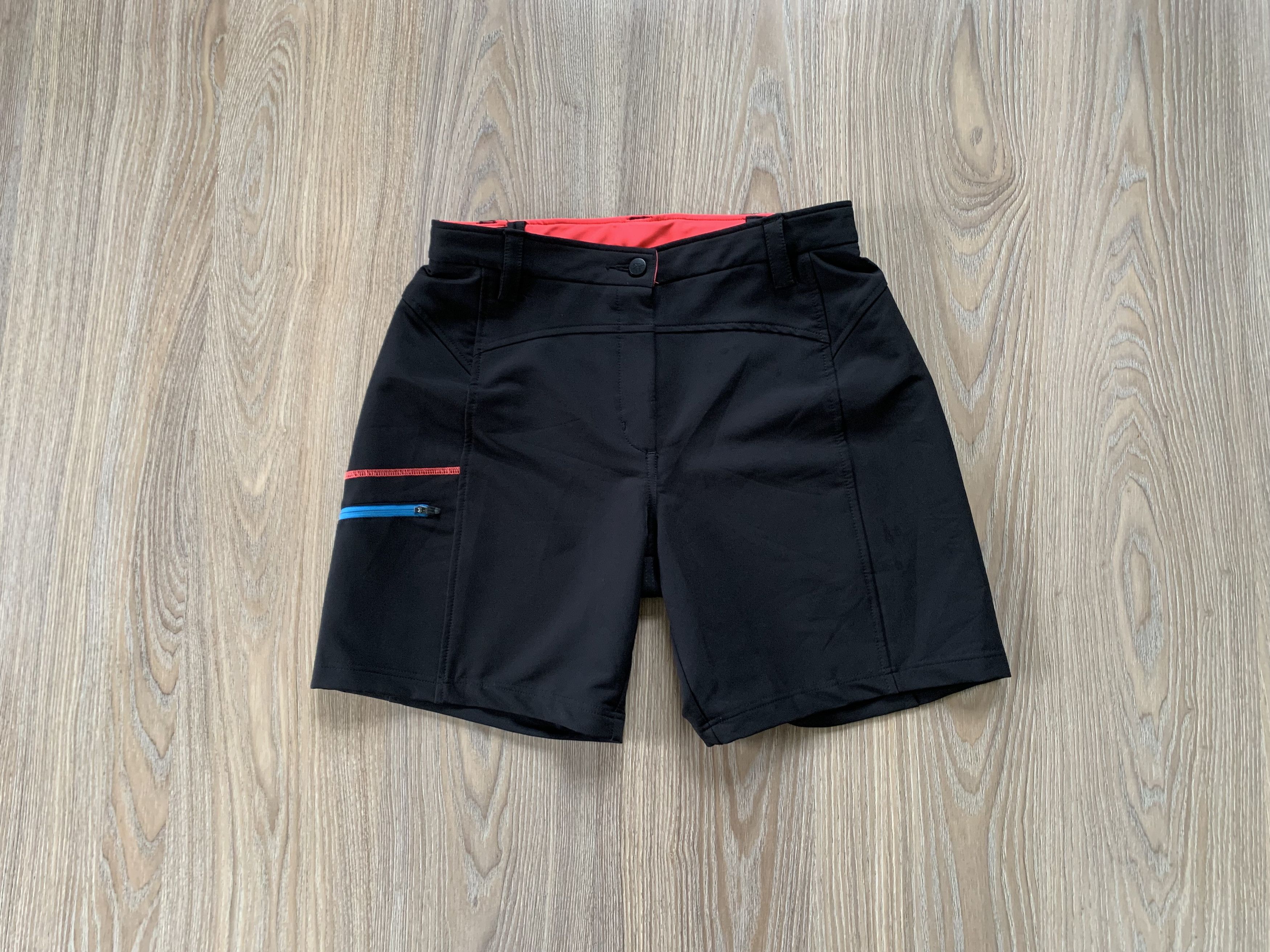 Other Crane Black Stretch Cycling Shorts Size 30" / US 8 / IT 44 - 1 Thumbnail