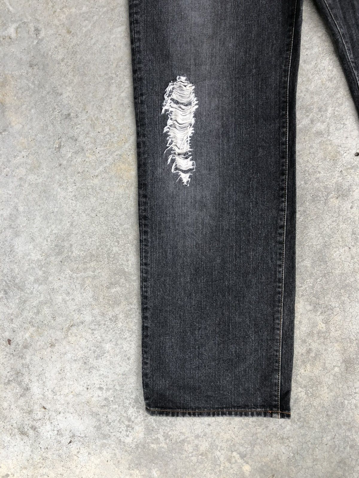 Kapital Vintage GL Heart Baggy Jeans Loose Cut Size US 33 - 6 Thumbnail