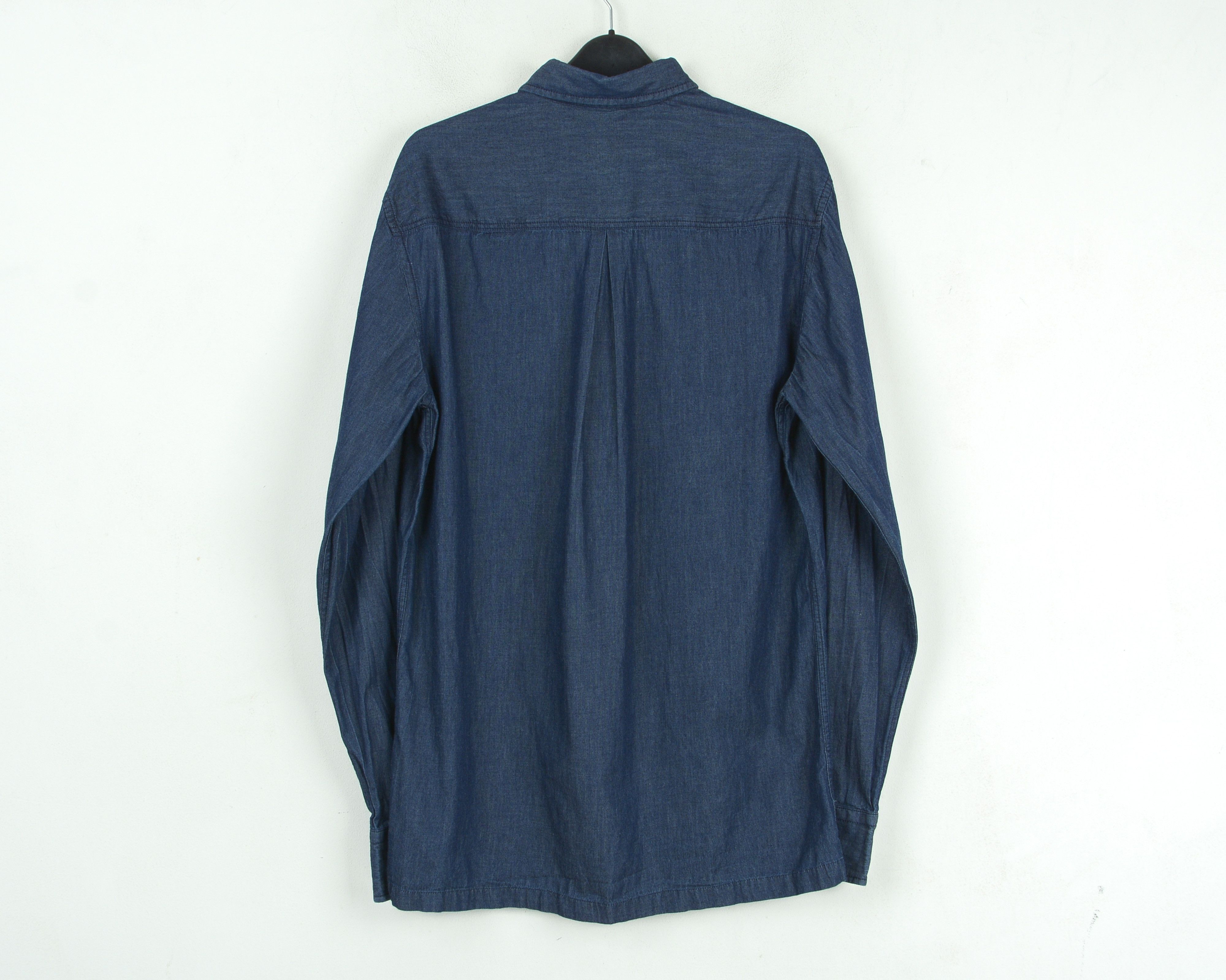 Bogner Men S Denim Shirt Oxford 39 Long Sleeve Casual Blue Button Size US S / EU 44-46 / 1 - 6 Thumbnail