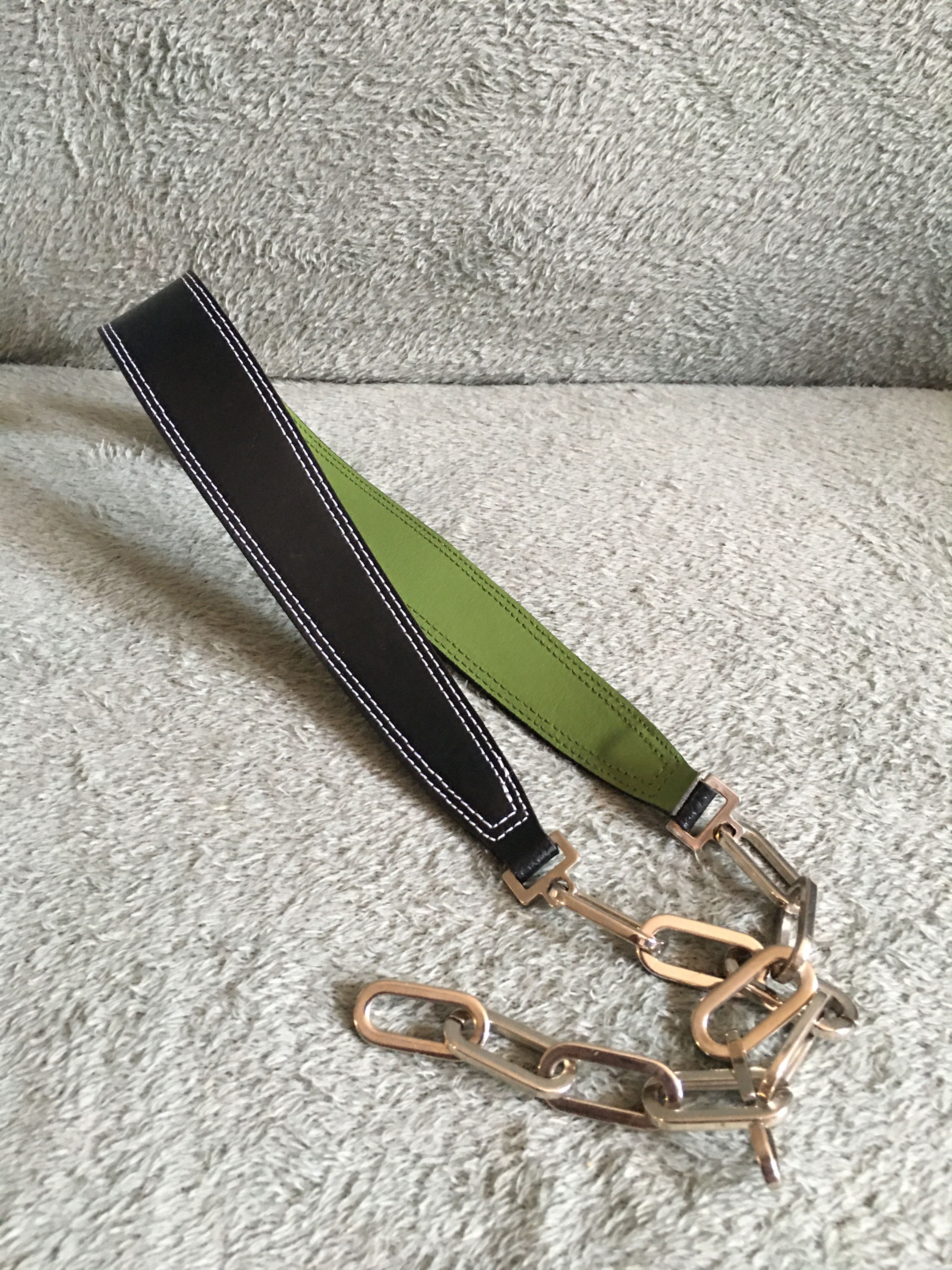 Gianfranco Ferre Gianfranco Ferre Leather Metal Chain Belt Size 80 Size ONE SIZE - 5 Thumbnail