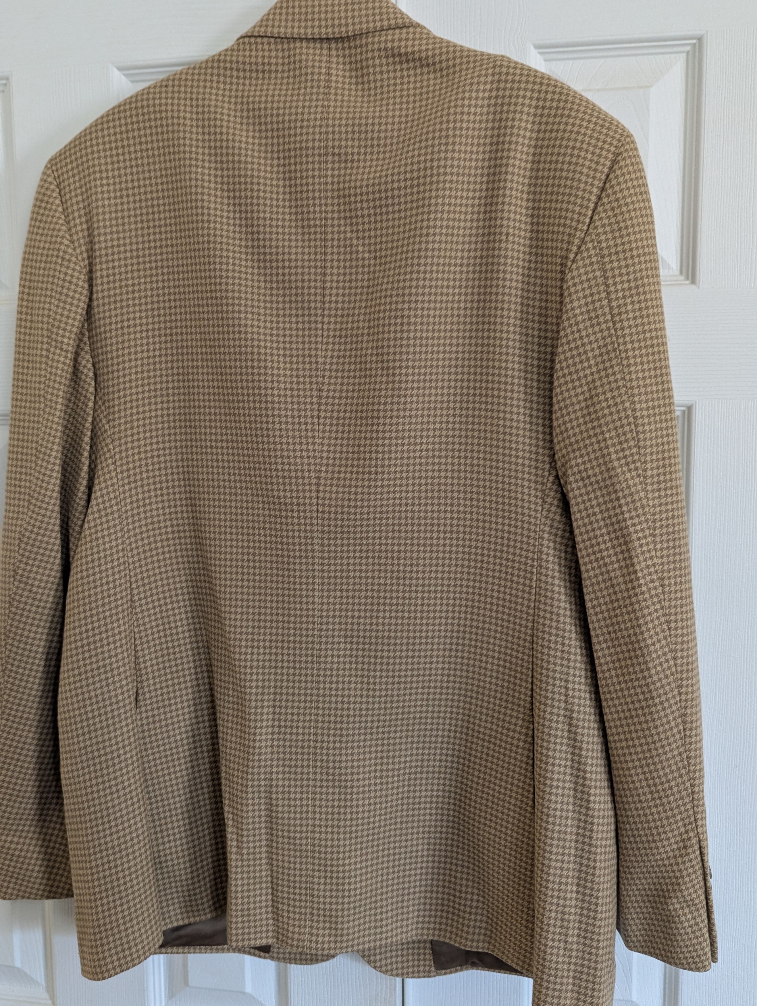 Polo Ralph Lauren Vintage Italian Wool Blazer Size 44L - 4 Thumbnail
