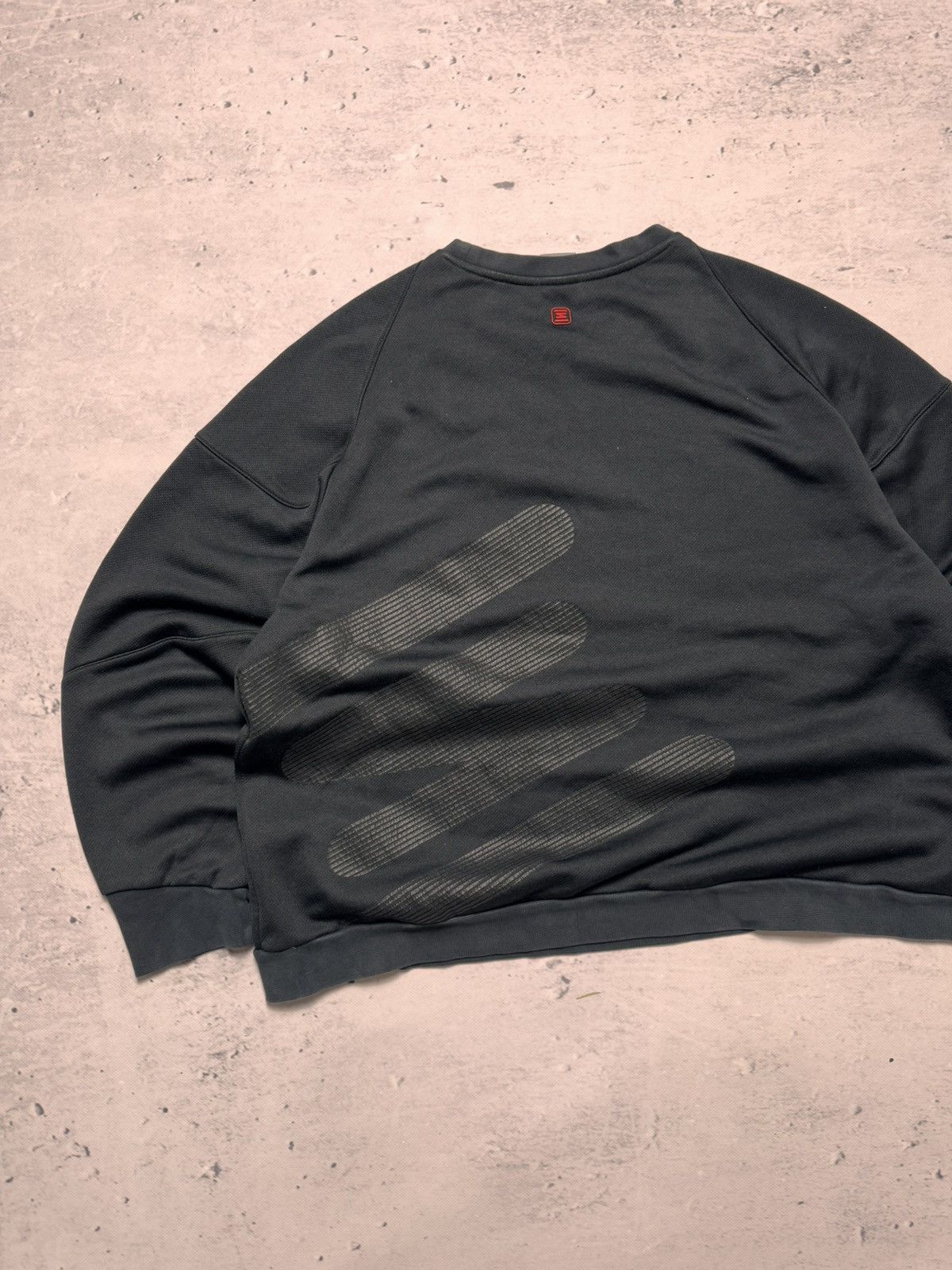Nike × Vintage NIKE SHOX VINTAGE CENTER LOGO OVERSIZE BOXY SWEATSHIRT Size US XL / EU 56 / 4 - 2 Thumbnail