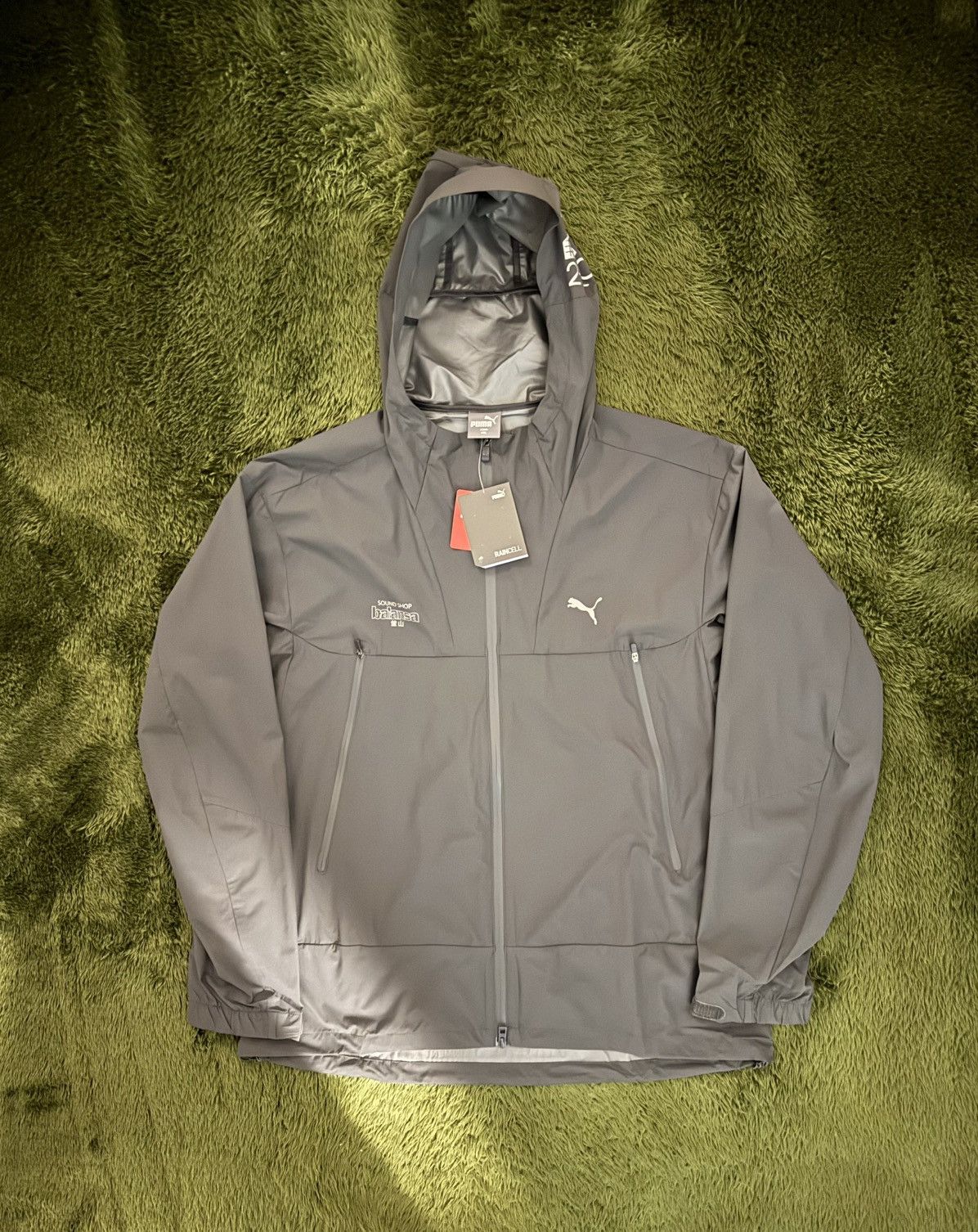 Puma [XXL] PUMA x BALANSA Rainsell Windbreaker Jacket Grey Size US XXL / EU 58 / 5 - 1 Thumbnail