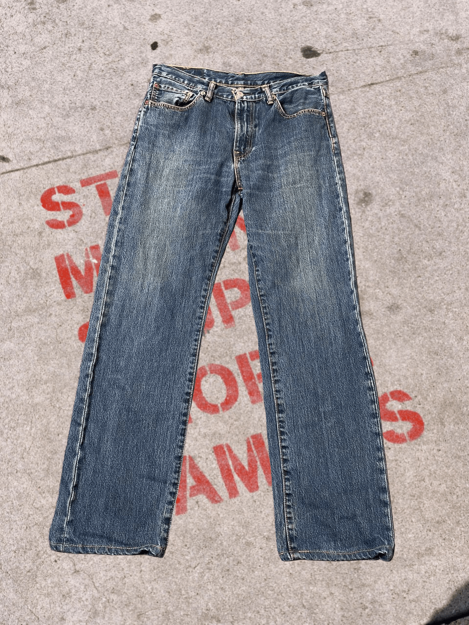 Levi's Vintage Levi's Jeans 751 Distressed Denim Size US 32 / EU 48 - 1 Thumbnail