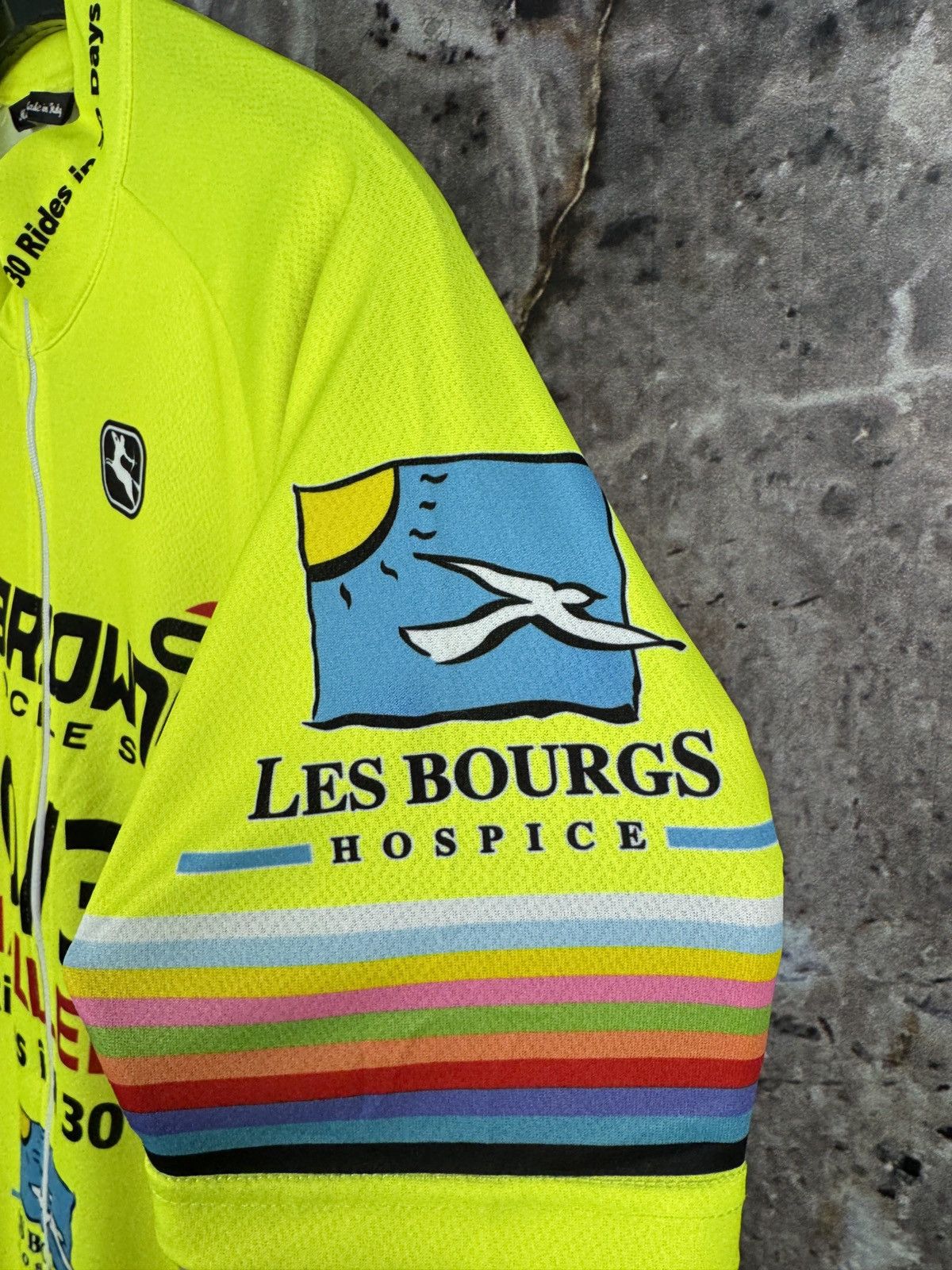 Other Cycling Jersey Ian Browns Neon Yellow Full Zip Bike Shirt 🚴‍♂️ Size US M / EU 48-50 / 2 - 7 Thumbnail