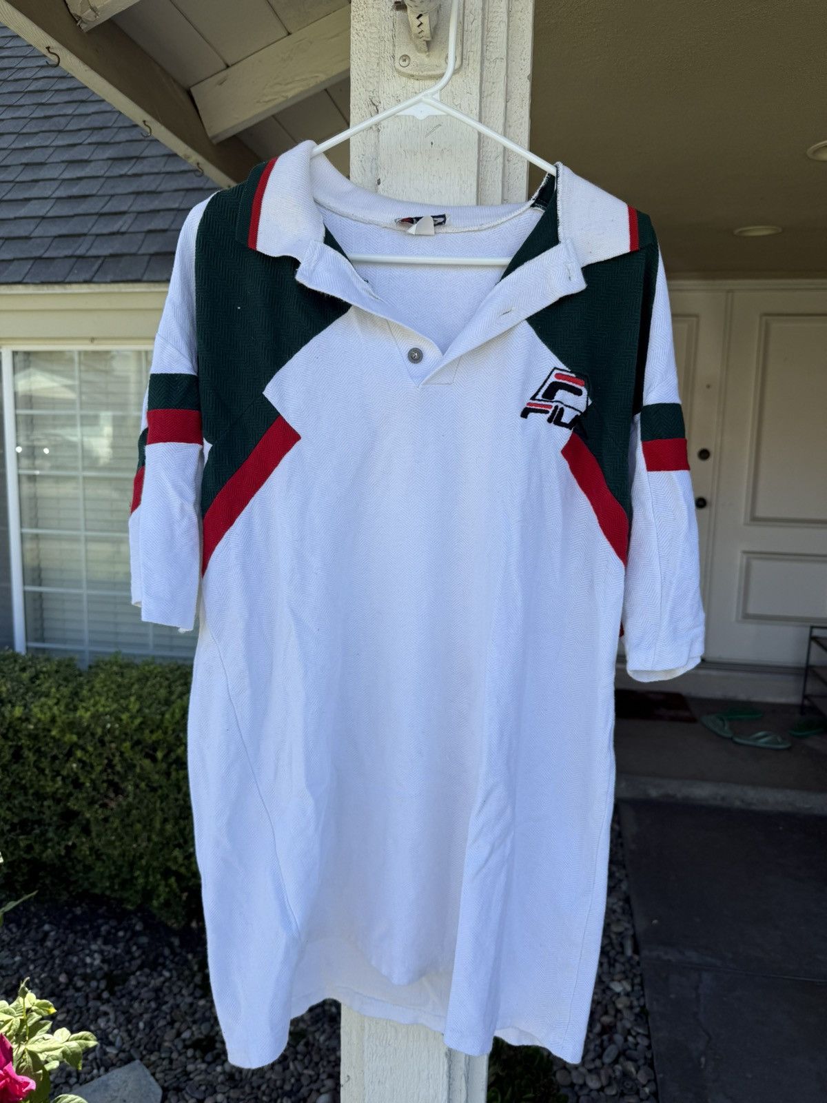 Fila × Vintage INSANE vintage fila polo Size US XL / EU 56 / 4 - 1 Thumbnail