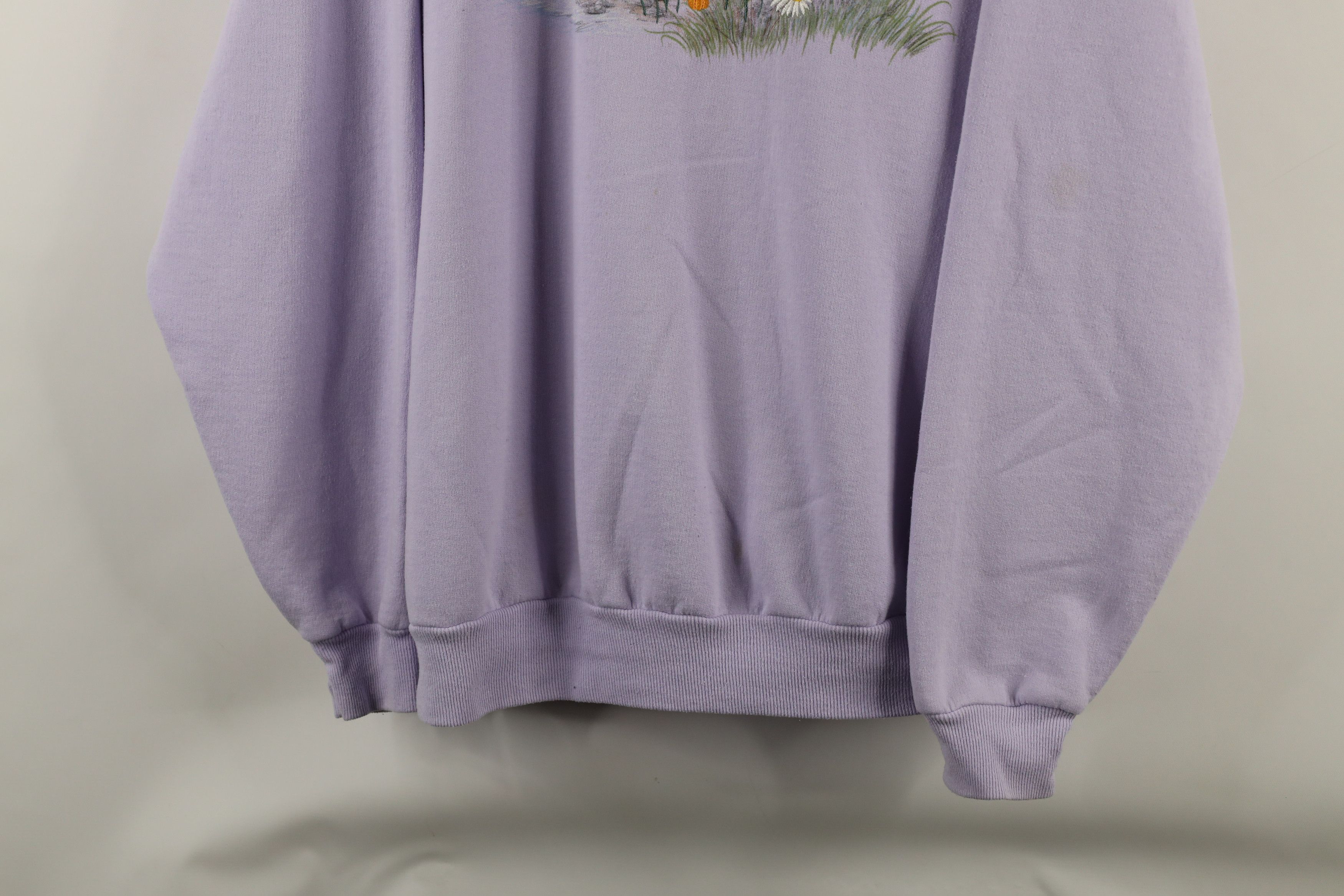 Vintage Vintage 90s Streetwear Beach Lighthouse Flower Sweatshirt Size XL / US 12-14 / IT 48-50 - 3 Thumbnail