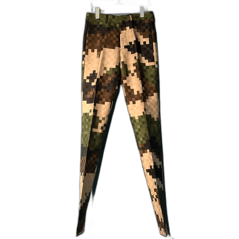 Louis Vuitton Louis Vuitton Camouflage Pattern Trousers Size 44 Size US 44 / EU 60 - 1 Thumbnail