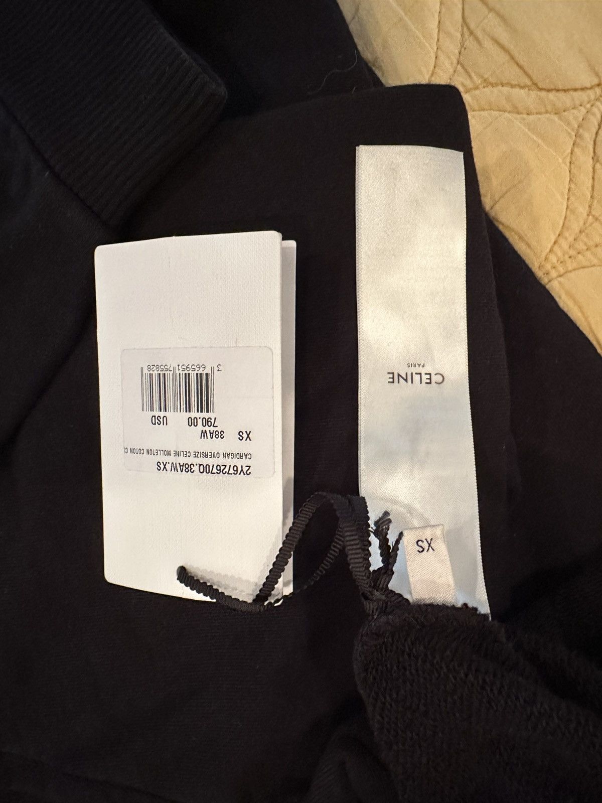 Celine CELINE CARDIGAN BLACK Size US XS / EU 42 / 0 - 9 Thumbnail