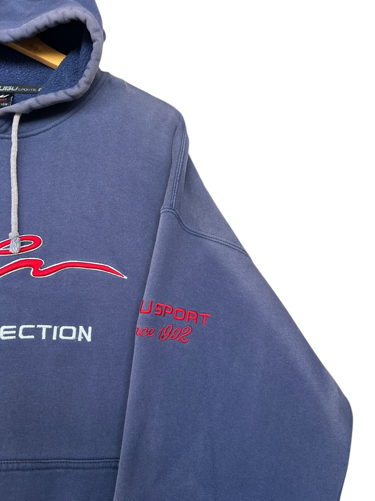 Fubu Vintage Y2K Fubu Embroidered Logo Sunfaded Baggy Hoodie Size US XL / EU 56 / 4 - 5 Thumbnail